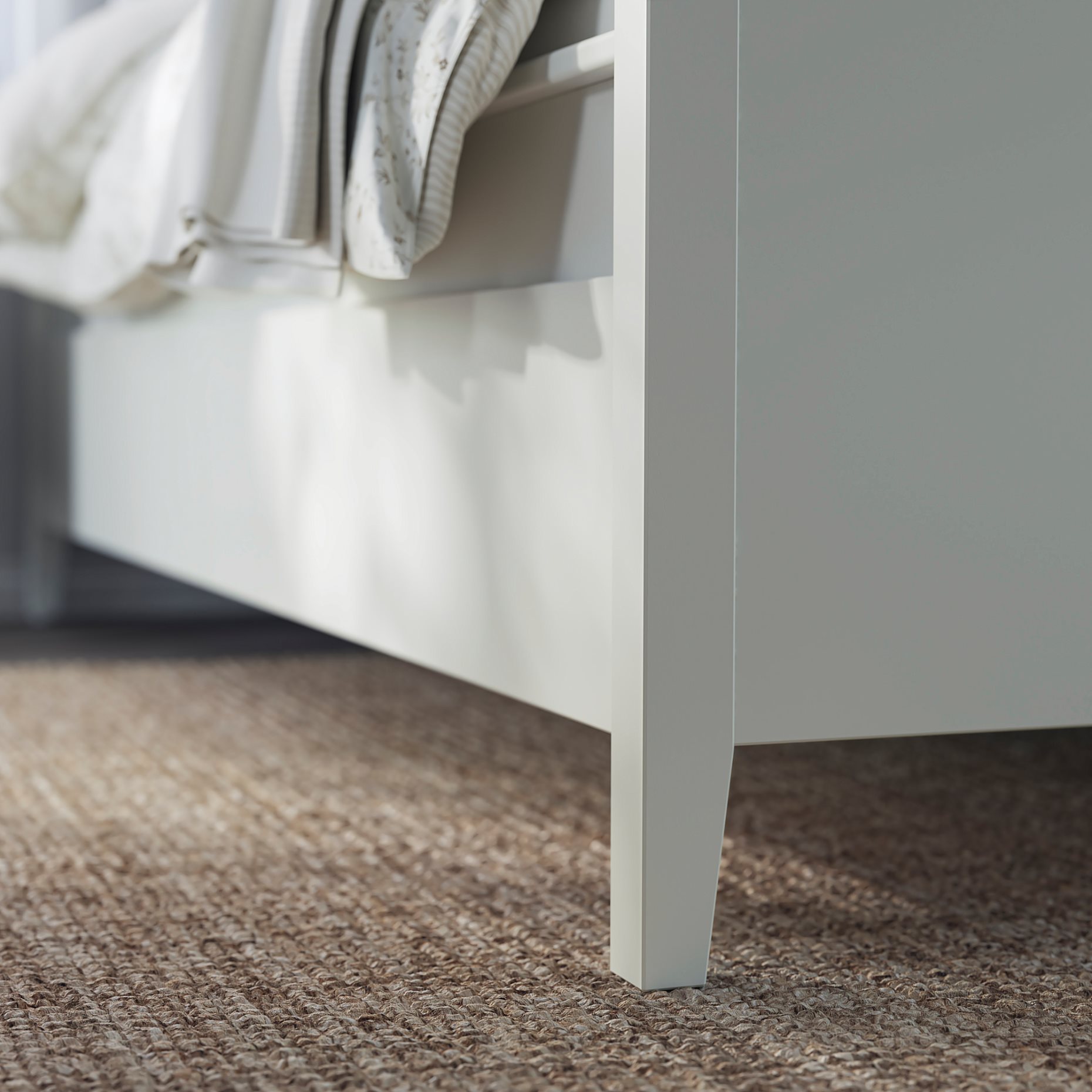 IDANÄS, bed frame with storage, 160x200 cm, 893.922.26