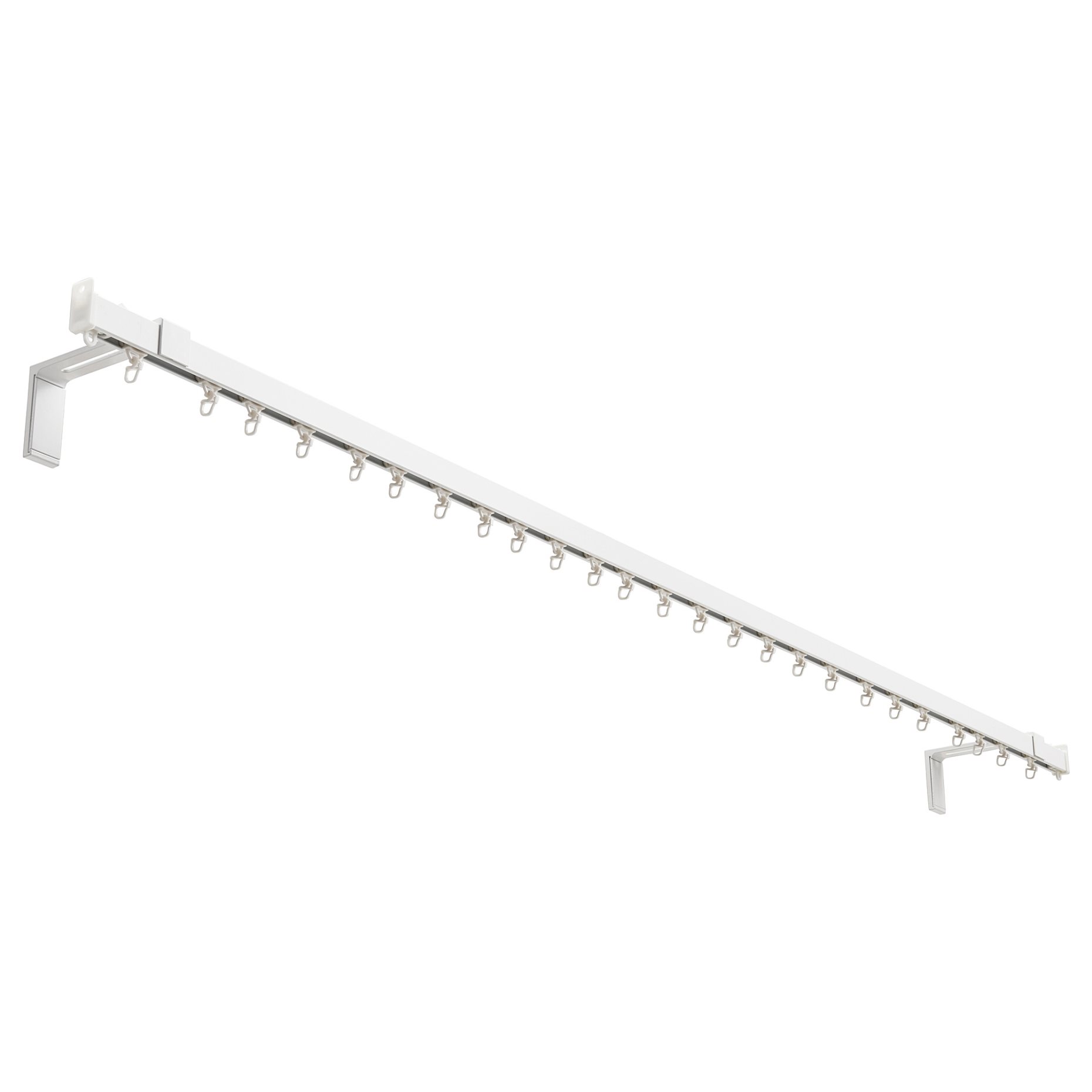 VIDGA, σετ μονής ράγας κουρτίνας για τοίχο, 140 cm, 894.282.54