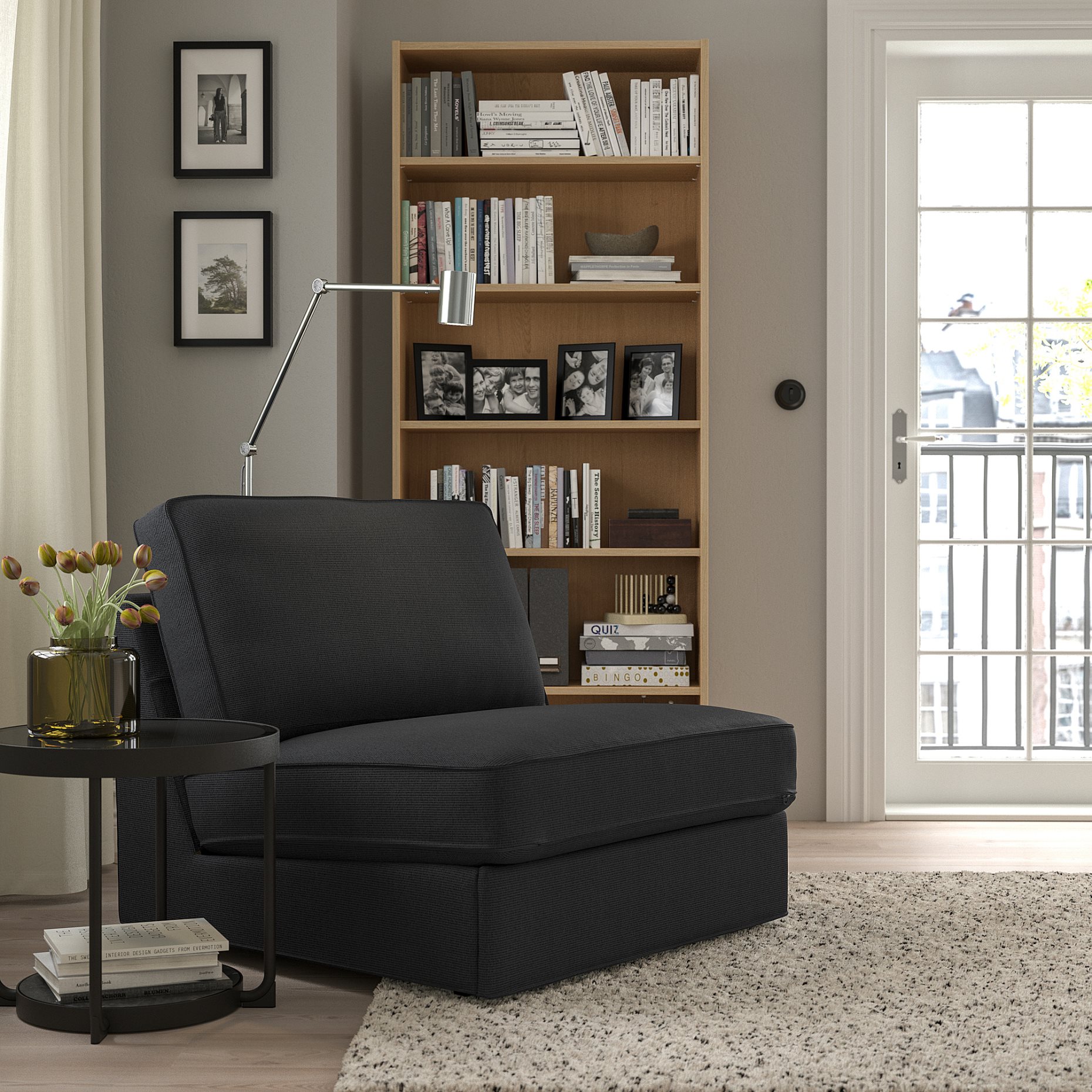 KIVIK, μονοθέσιος καναπές-κρεβάτι, 894.702.43