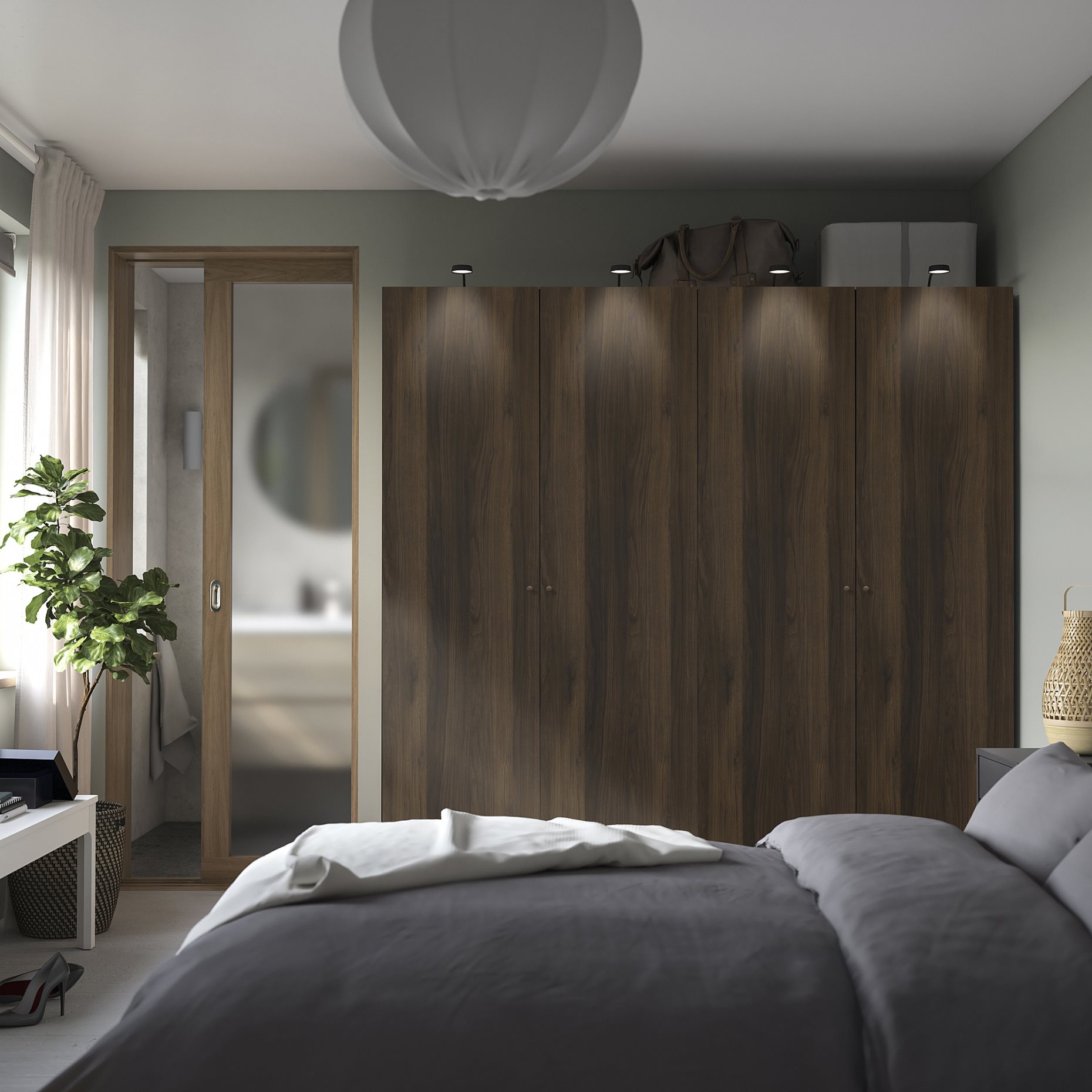 PAX/STORKLINTA, wardrobe combination, 200x60x201 cm, 895.627.42