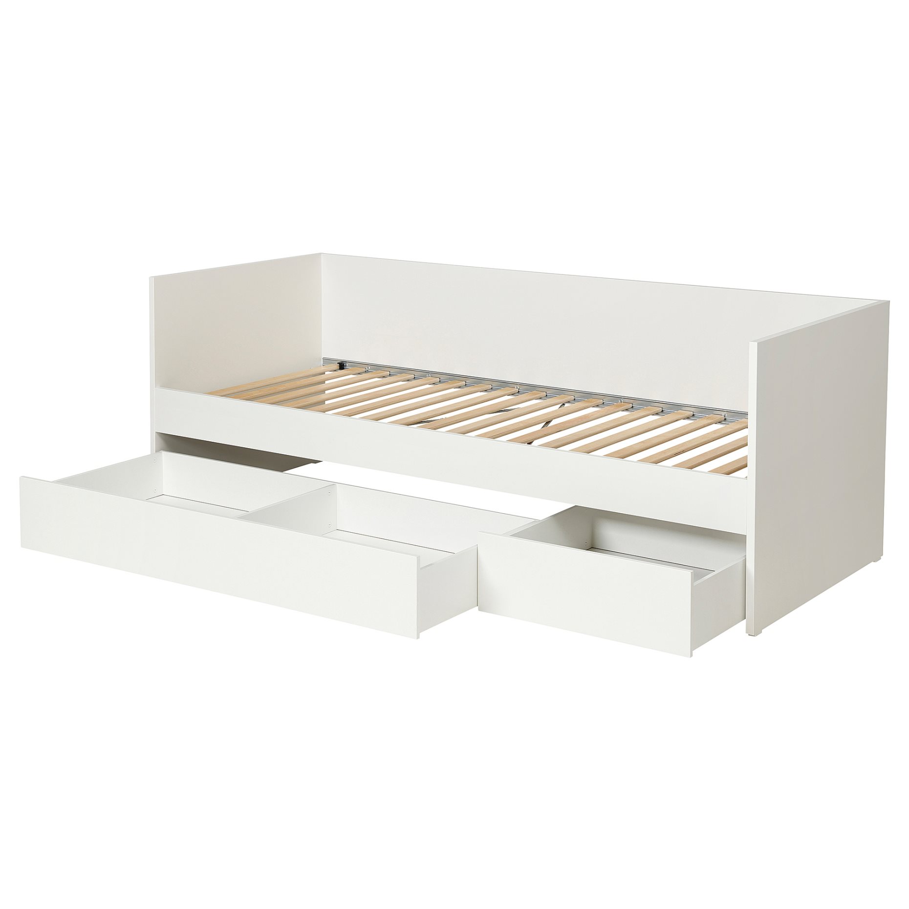 VIHALS, day-bed with storage, 80x200 cm, 895.715.86