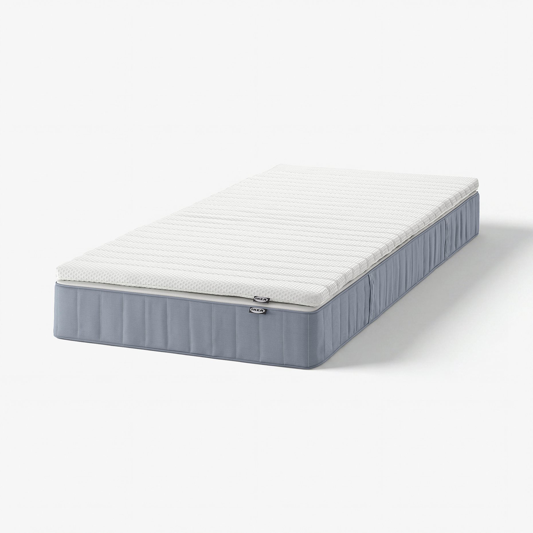 VESTERÖY, mattress extra firm and mattress pad, 120x200 cm, 895.722.70