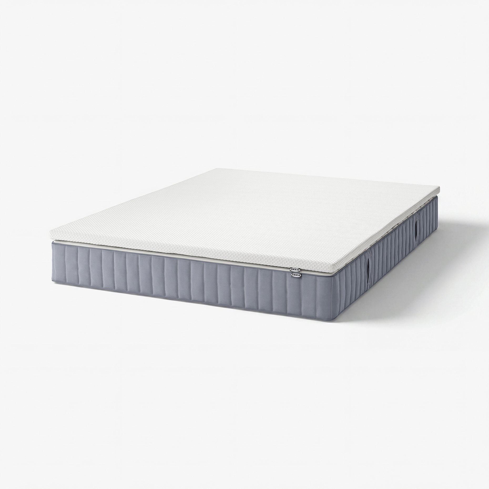 VALEVÅG, mattress extra firm and mattress pad, 140x200 cm, 895.724.49