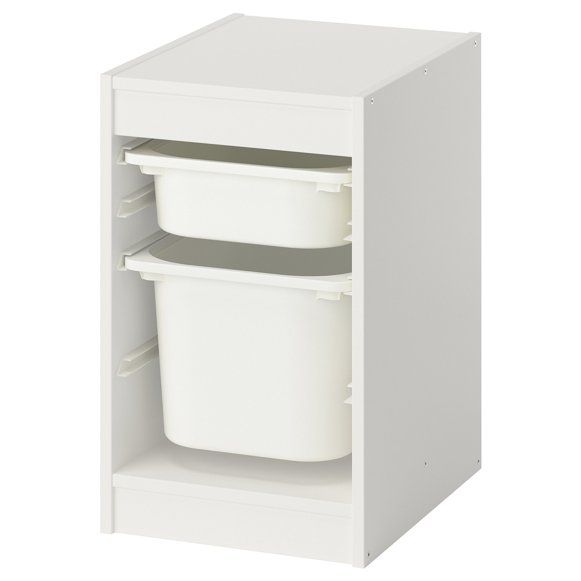 TROFAST, storage combination with boxes, 34x44x56 cm, 895.732.41