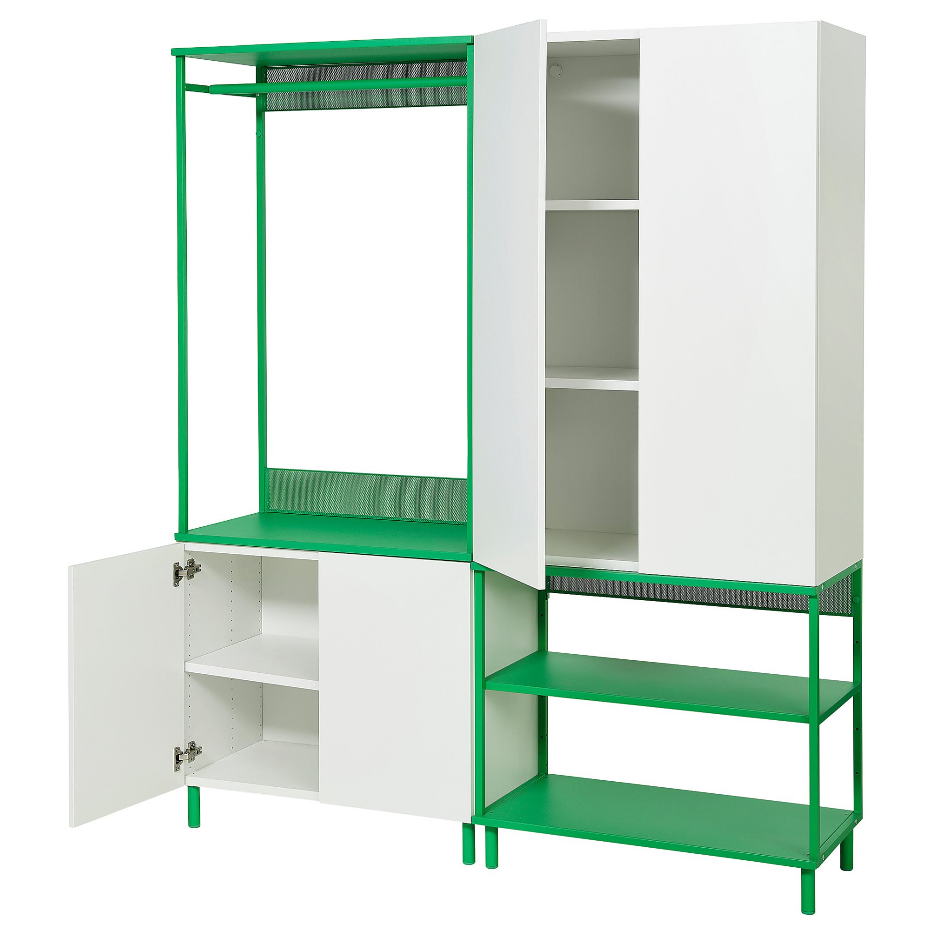wardrobe with 4 doors, 160x42x191 cm, 895.784.89