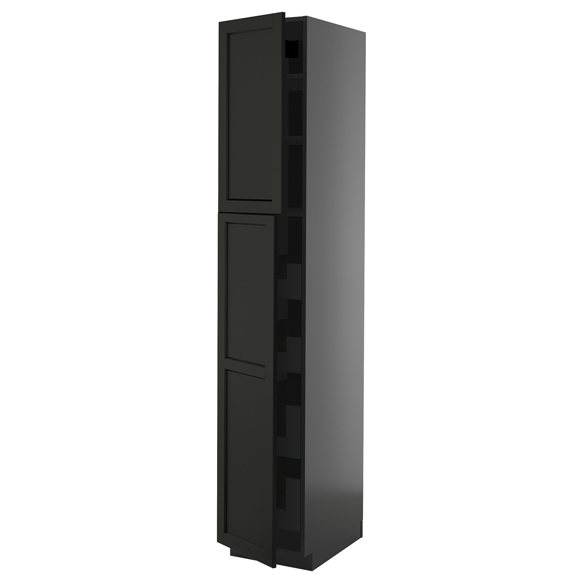 METOD/KNIVSHULT, high cabinet with 2 doors/4 drawers, 40x60x220 cm, 895.882.66