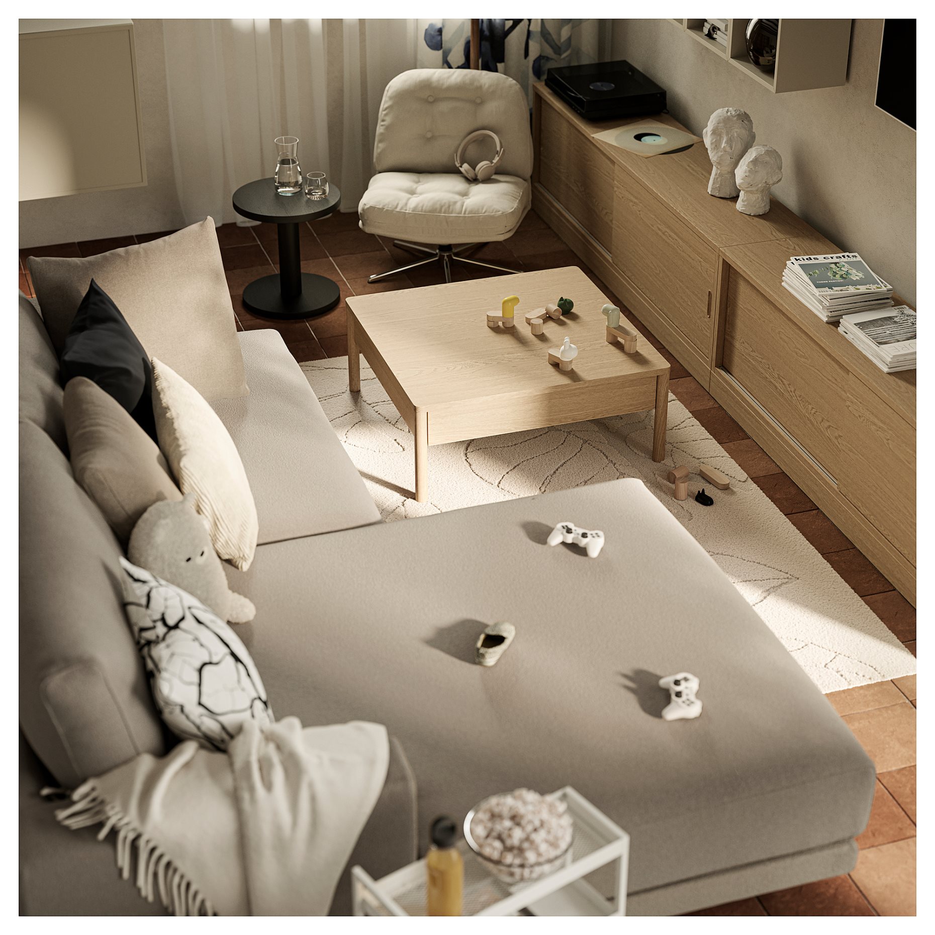 UPPÅKRA, μονάδα σεζλόνγκ με μπράτσο αριστερό, 896.140.29