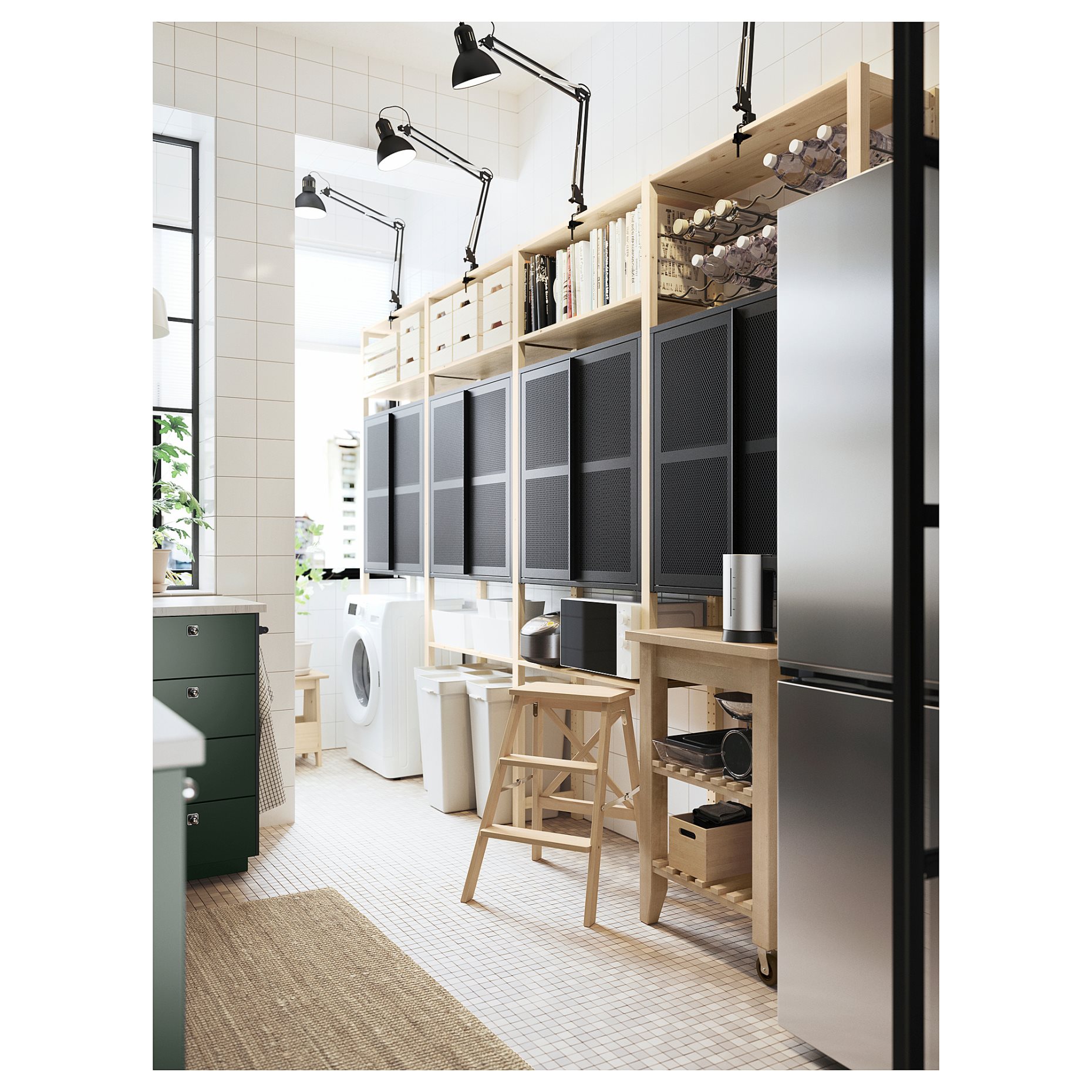 BEKVÄM, stepladder, 3 steps, 901.904.11