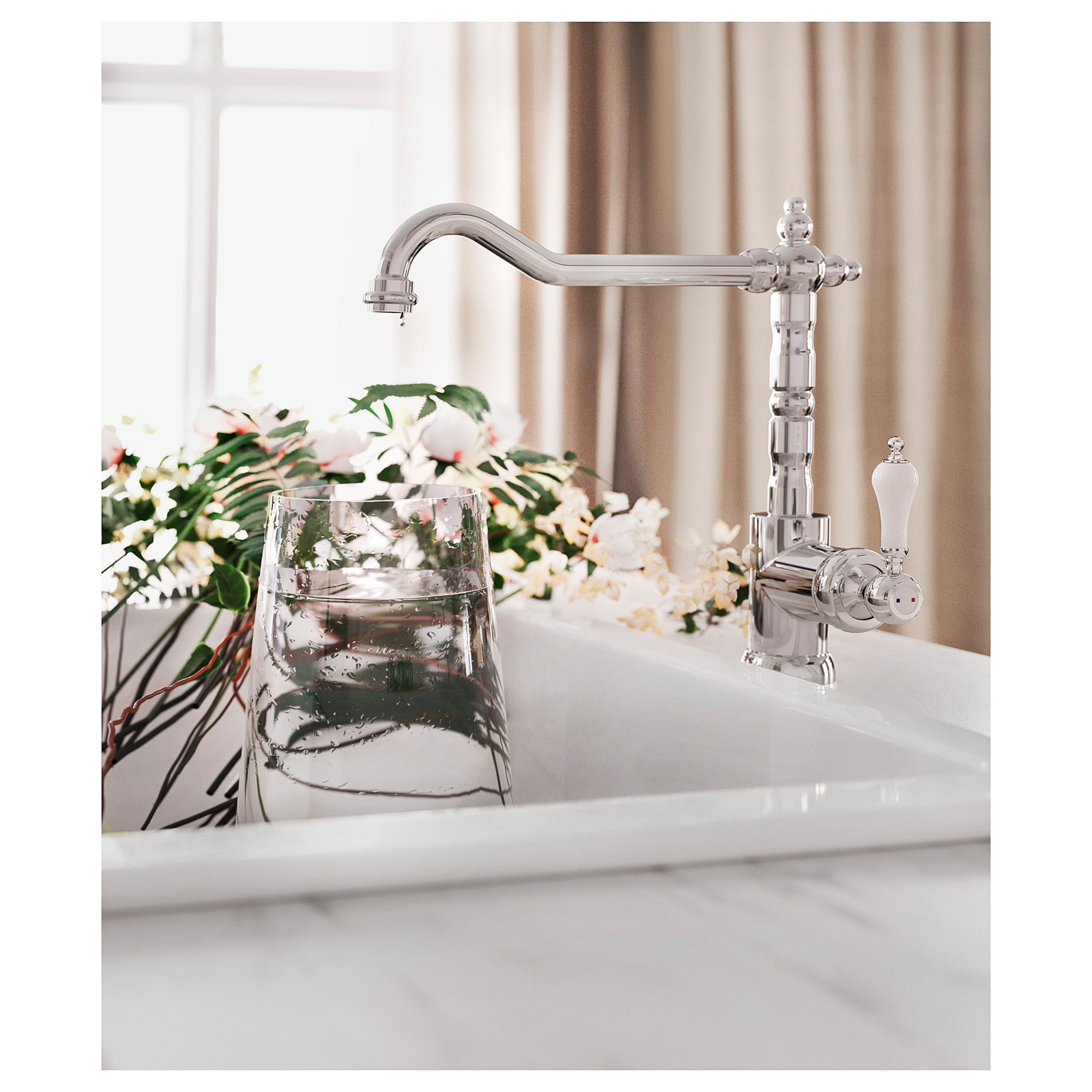 GLITTRAN, kitchen mixer tap, 902.226.19