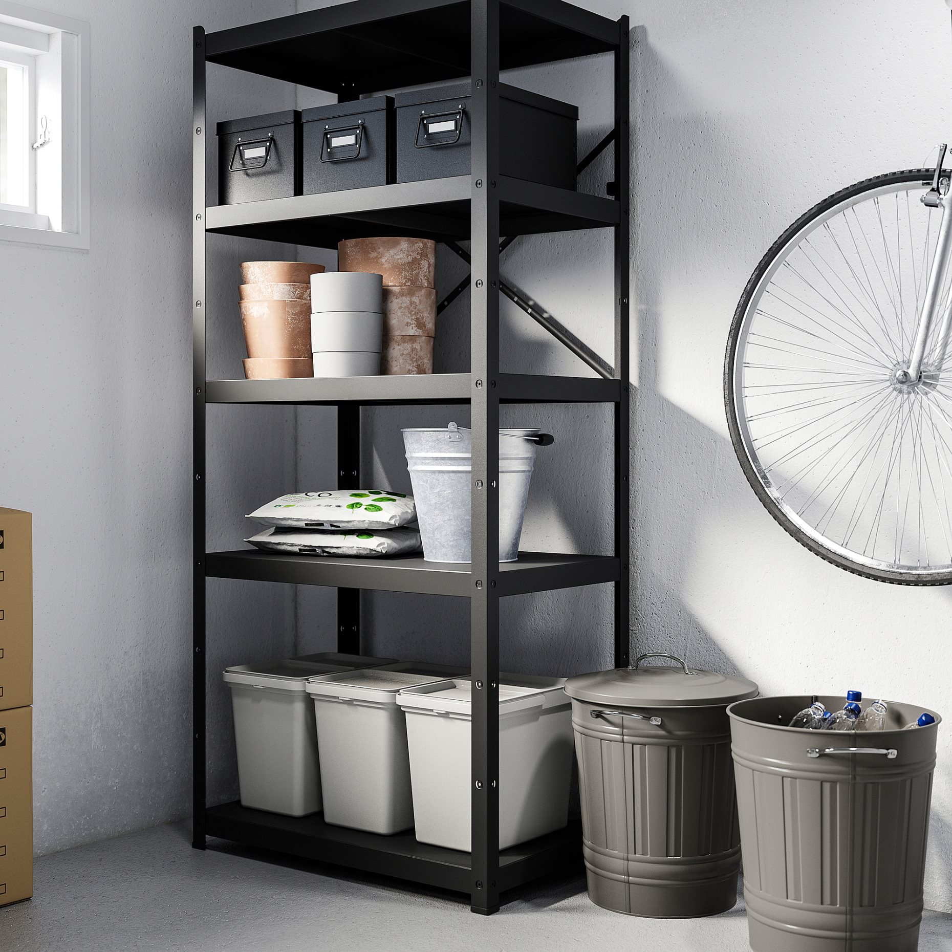 KNODD, bin with lid, 903.153.12