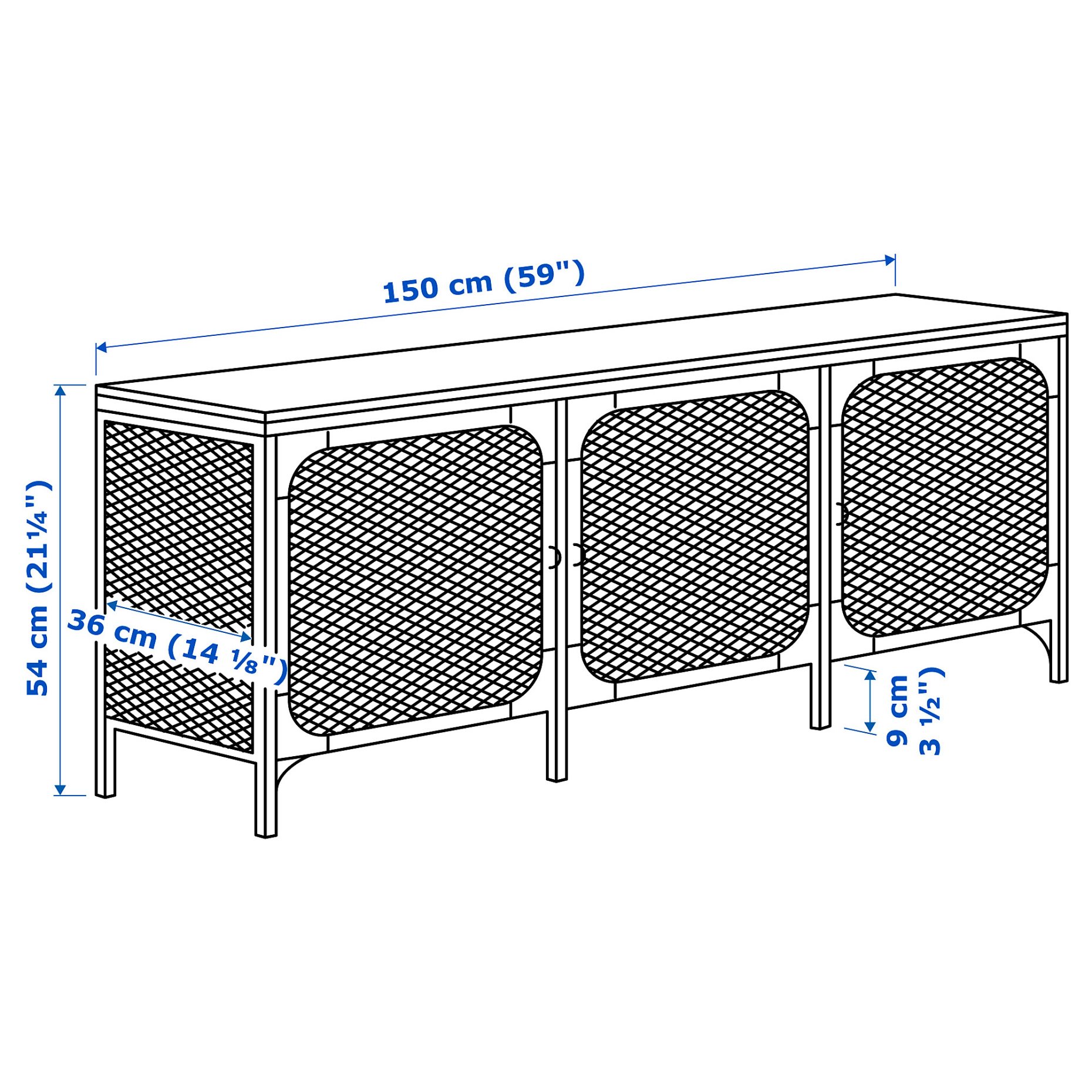 FJÄLLBO, έπιπλο TV, 903.392.90