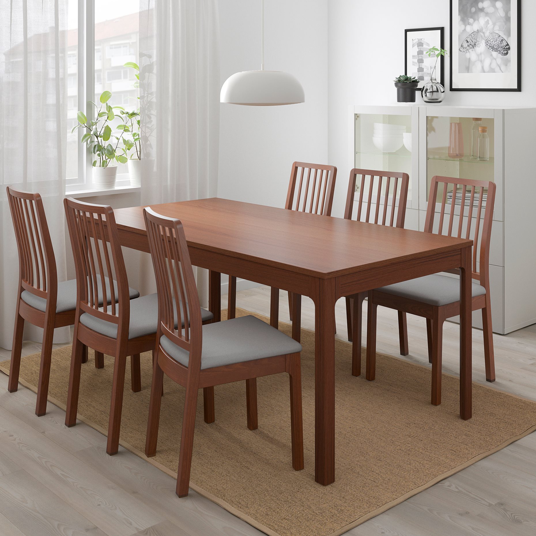 EKEDALEN, extendable table, 903.407.69