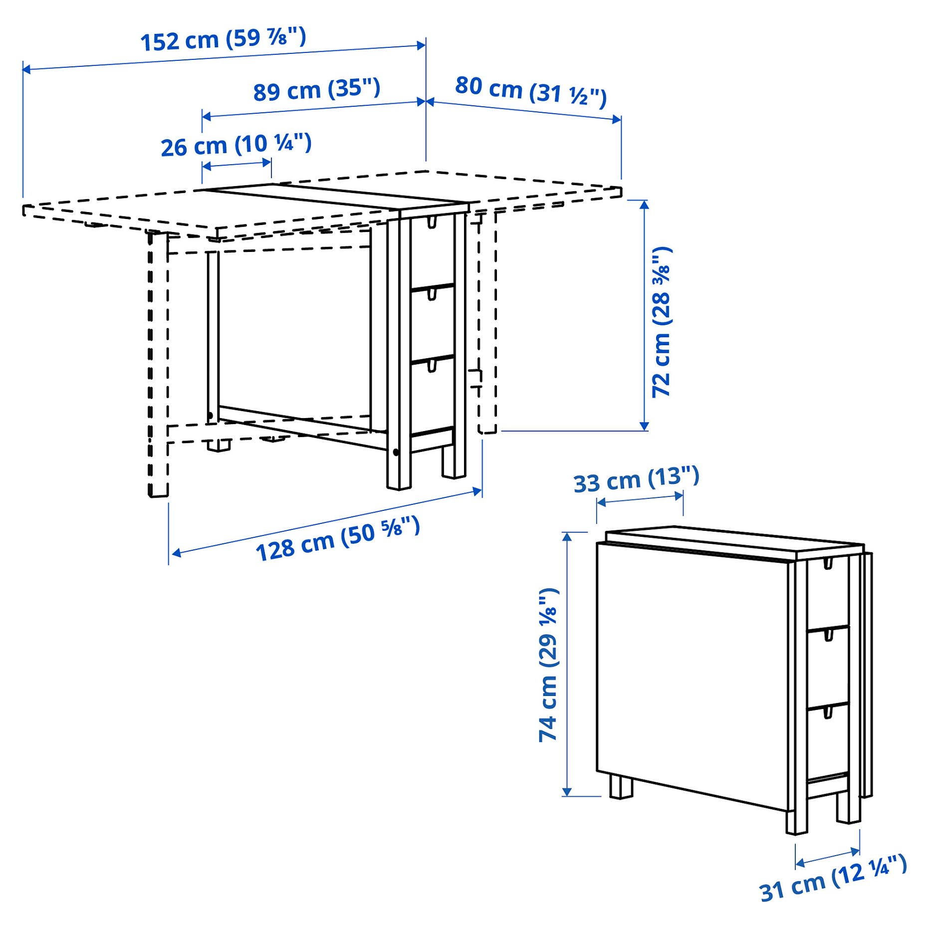 NORDEN, gateleg table, 904.238.87