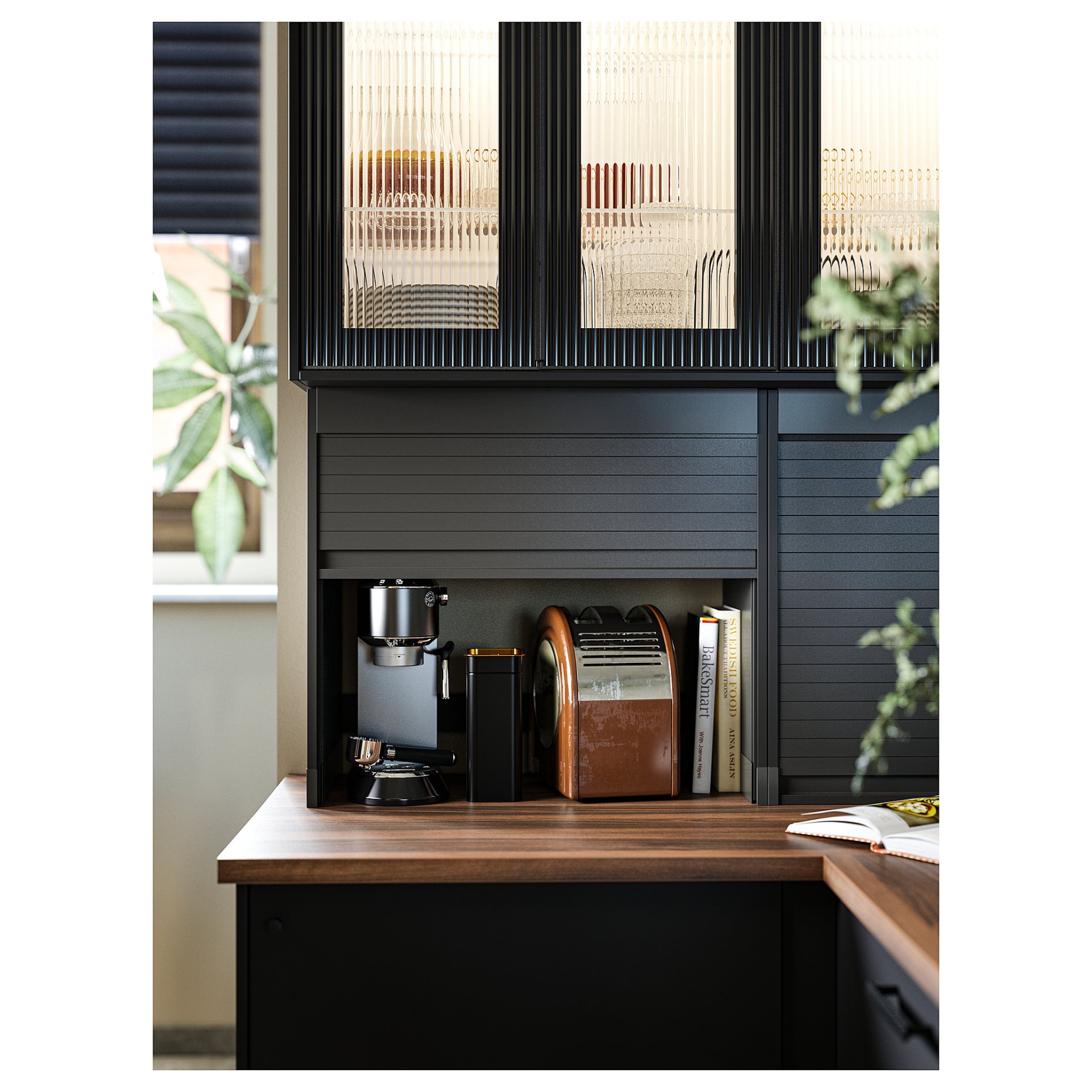 EKBACKEN, πάγκος κουζίνας, 186x2.8 cm, 904.429.80