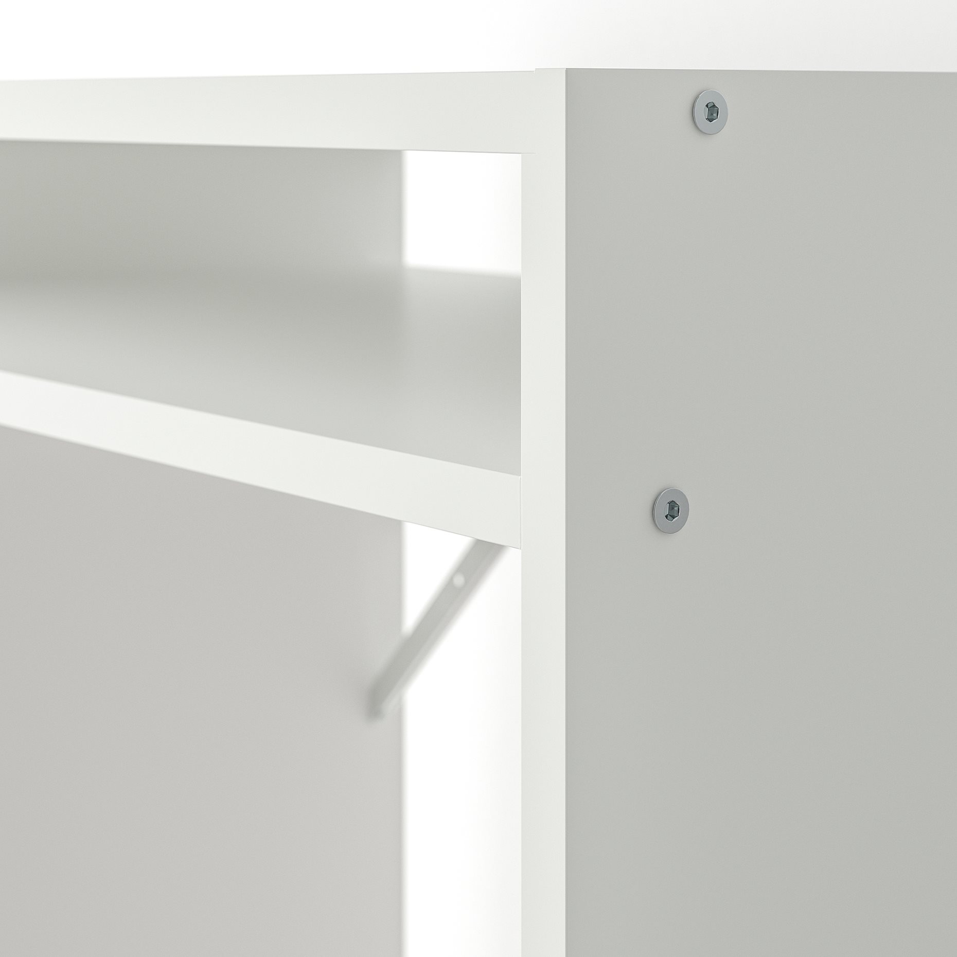 TORALD, desk with shelf unit, 65x40 cm, 904.939.55