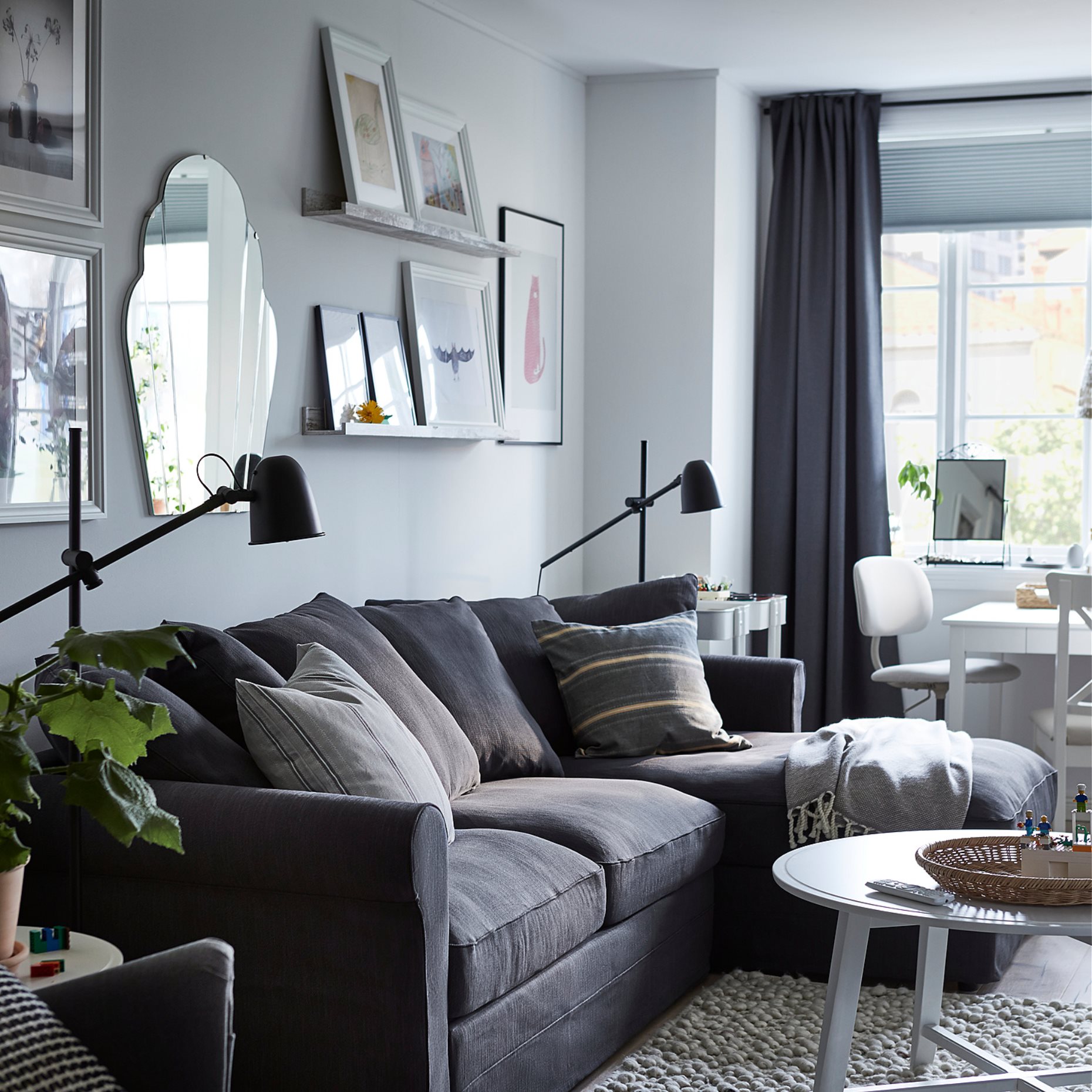 SVÄRDBORG, χαλί χειροποίητο/χαμηλή πλέξη, 133x195 cm, 905.079.24