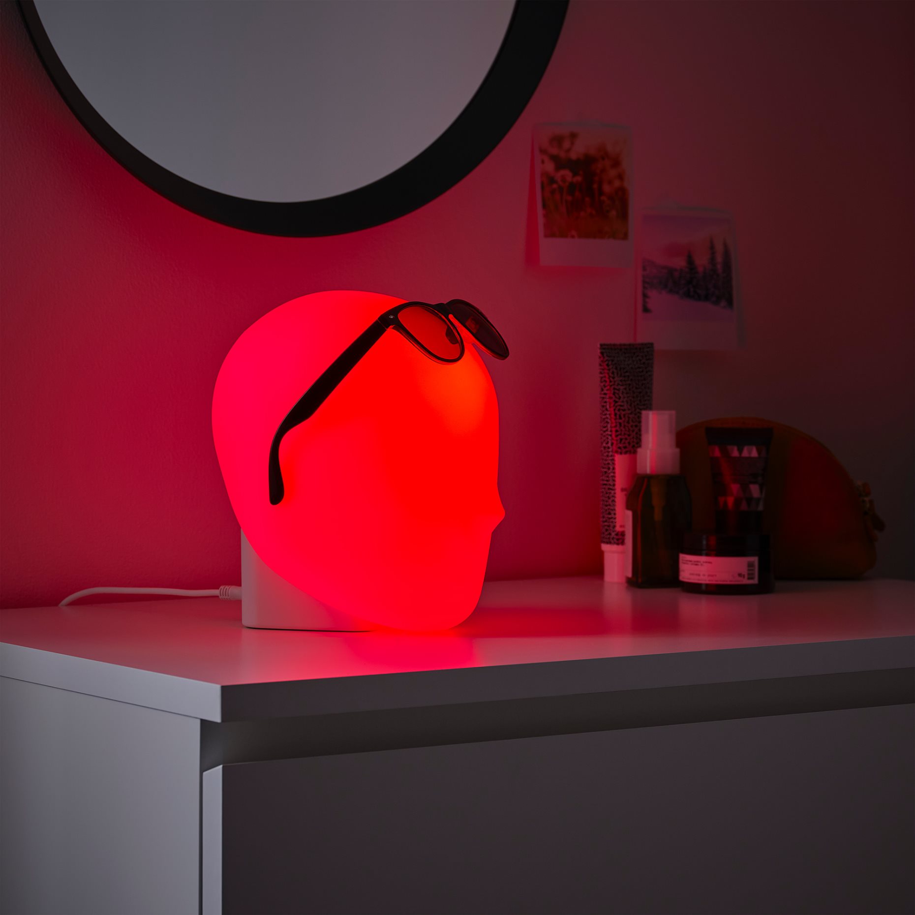ISKÄRNA, table lamp with built-in LED light source, 905.103.99