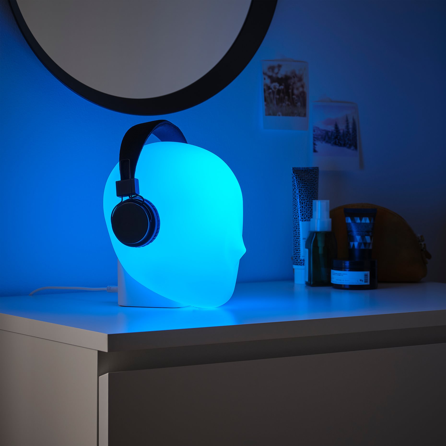 ISKÄRNA, table lamp with built-in LED light source, 905.103.99