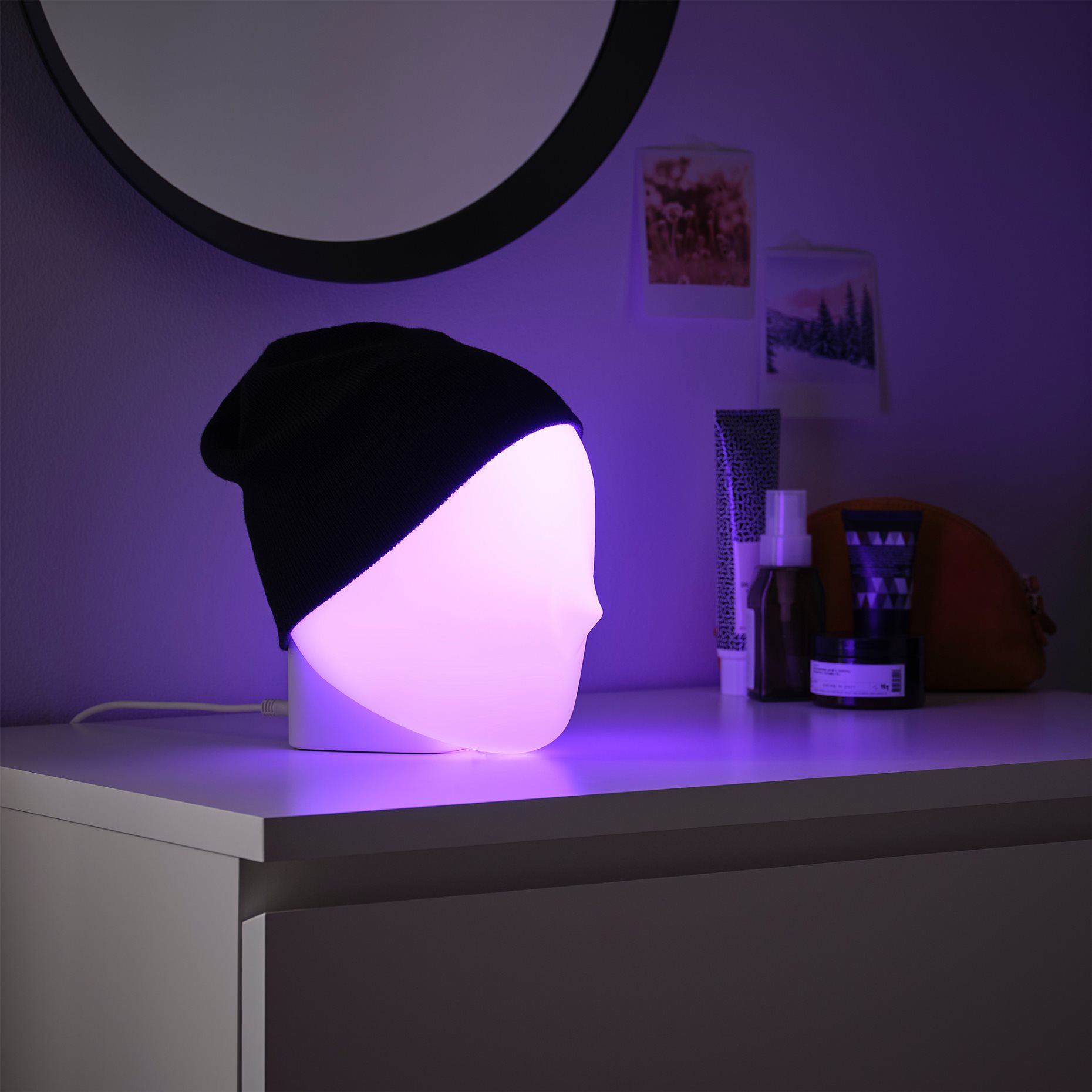 ISKÄRNA, table lamp with built-in LED light source, 905.103.99