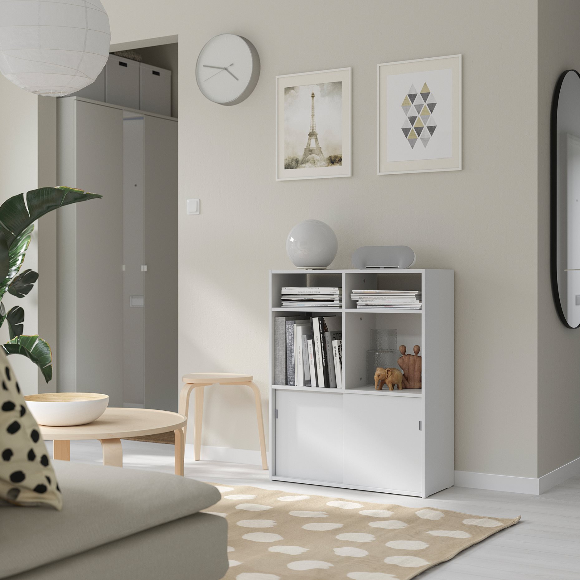 SPIKSMED, open shelving unit, 77x96x32 cm, 905.655.13