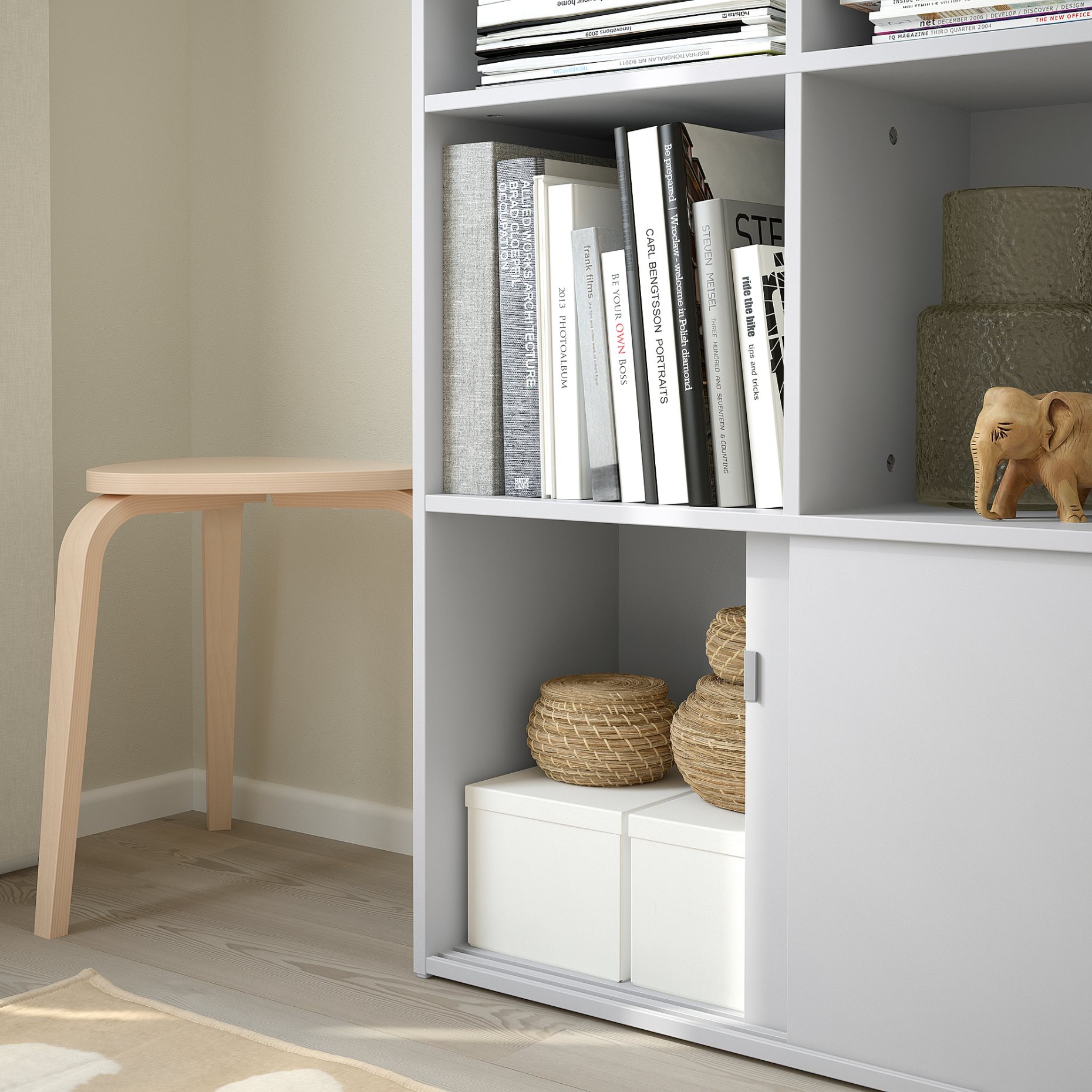 SPIKSMED, open shelving unit, 77x96x32 cm, 905.655.13