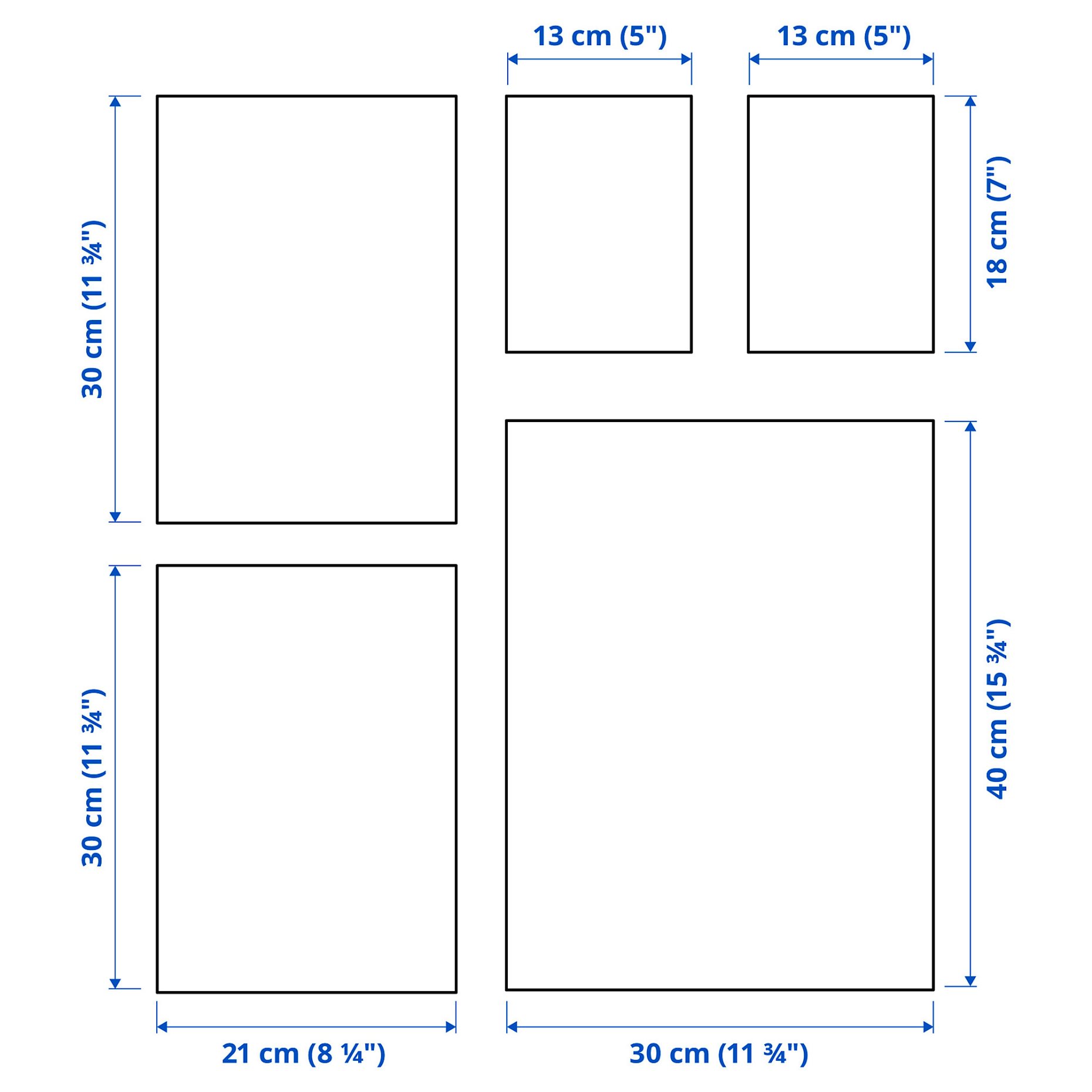 RODALM poster/golden moments, set of 5 90578898 | IKEA Cyprus