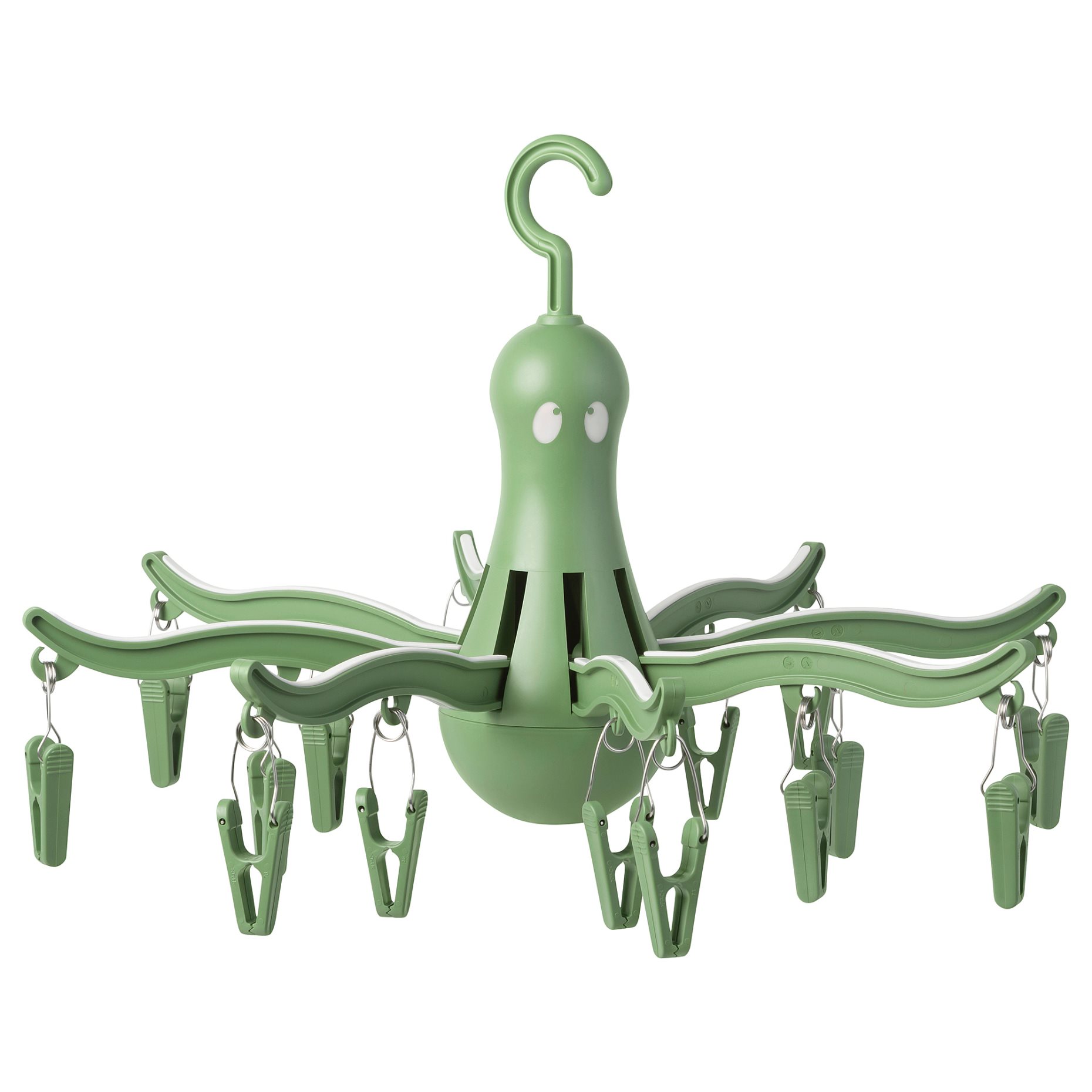 PRESSA, hanging dryer 16 clothes pegs, 905.791.57