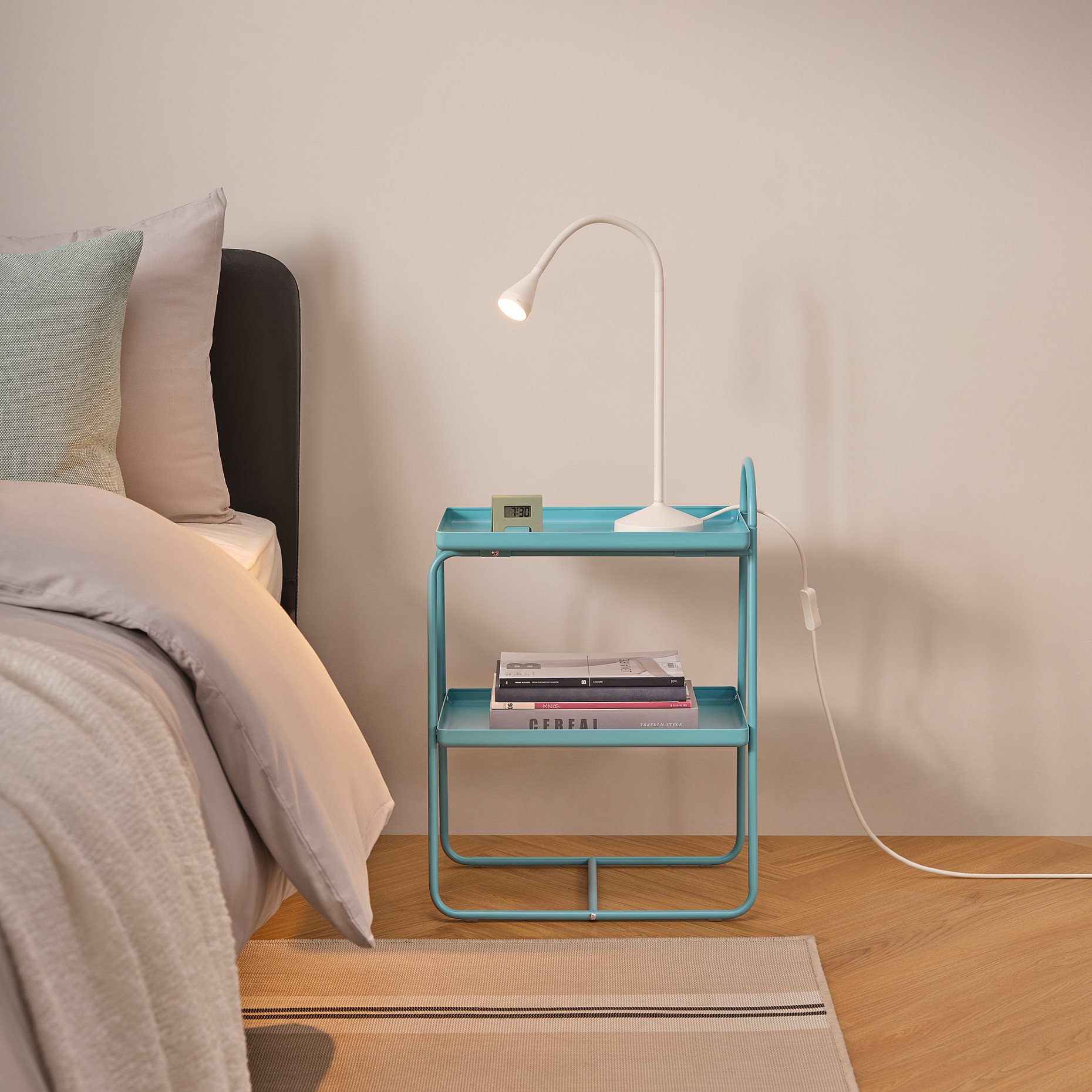 HATTÅSEN, bedside table/shelf unit, 905.841.92