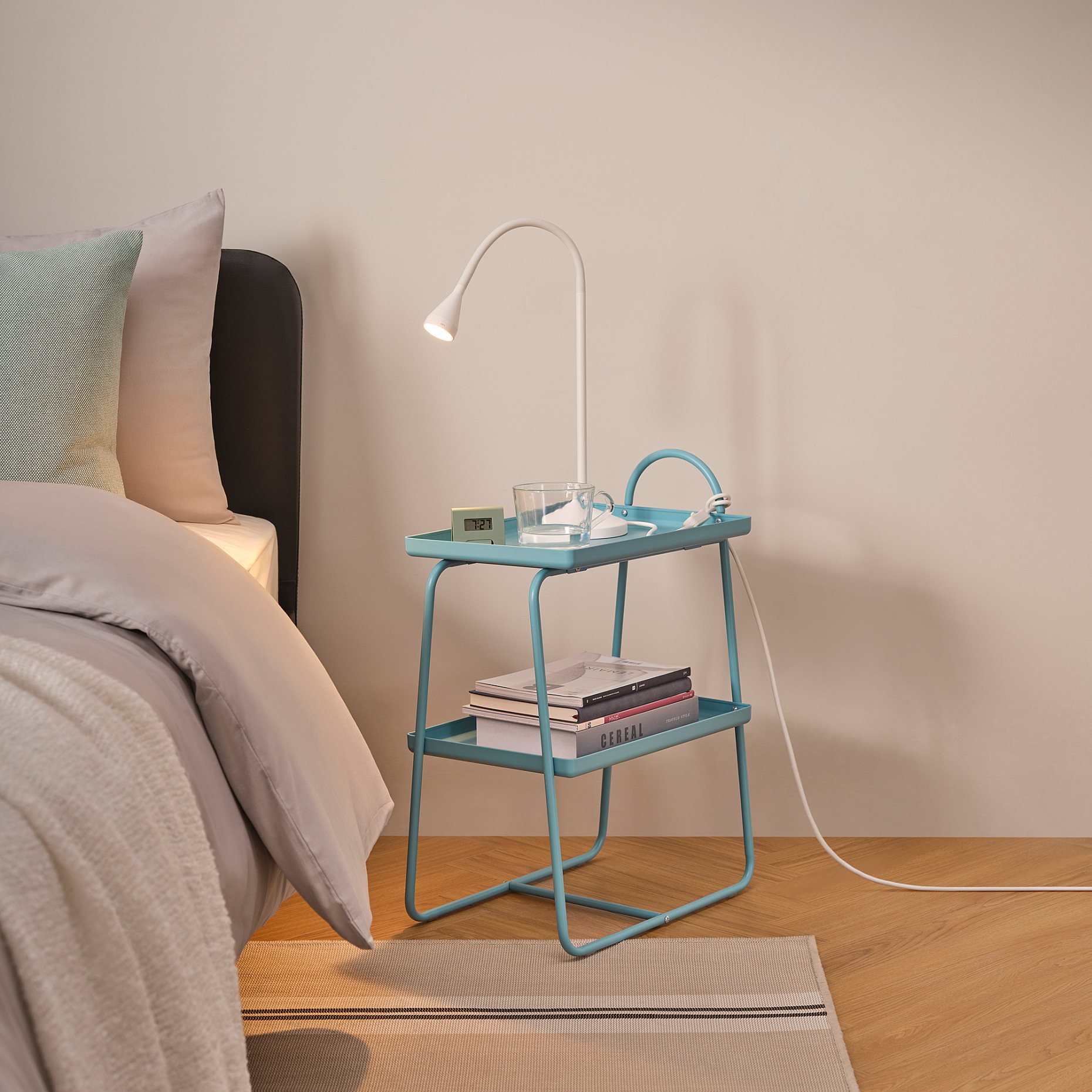 HATTÅSEN, bedside table/shelf unit, 905.841.92