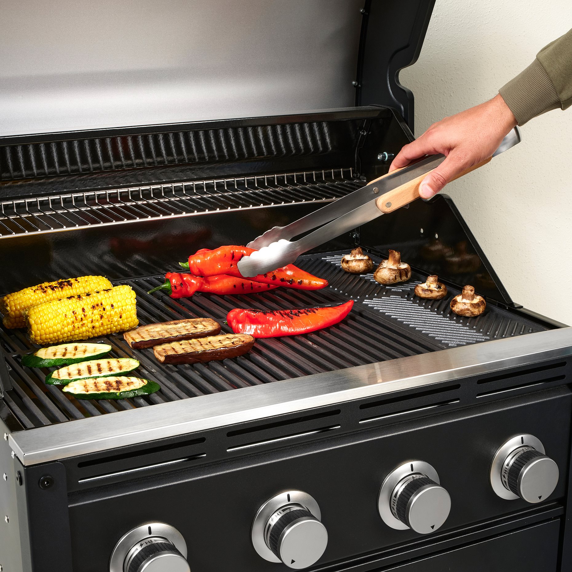 GRILLTIDER, εργαλεία ψησταριάς, σετ 3 τεμ., 905.908.62