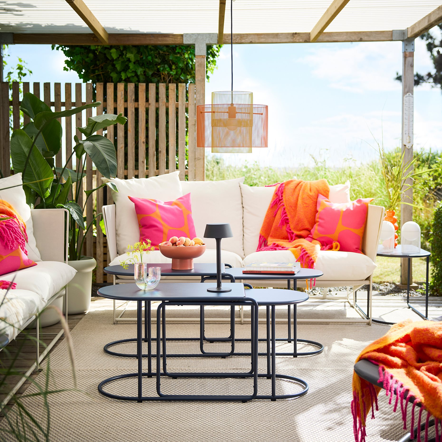 GRYTSHOLM, nest of tables outdoor, set of 2, 905.971.61