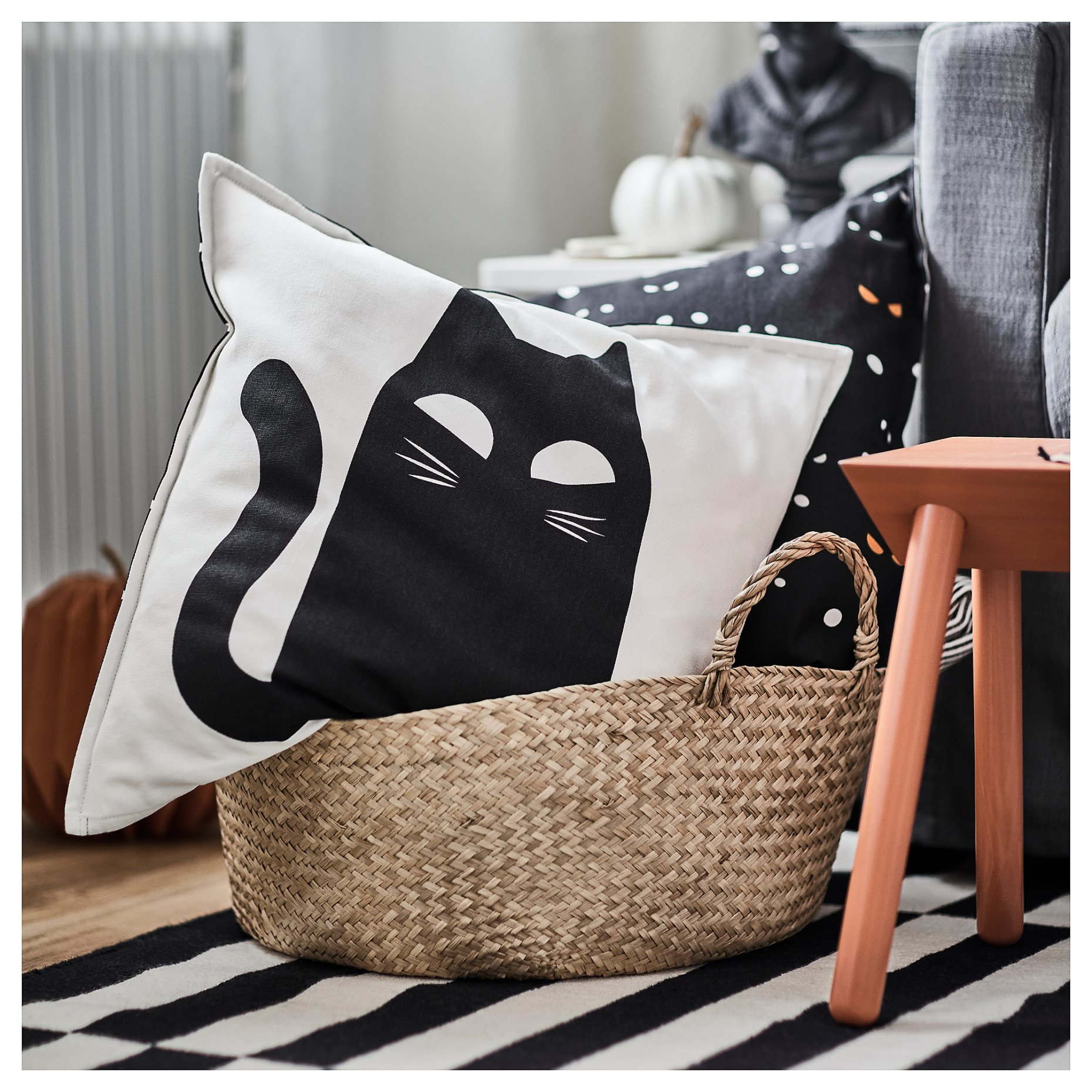 KUSTFYR, κάλυμμα μαξιλαριού, 50x50 cm, 905.995.70