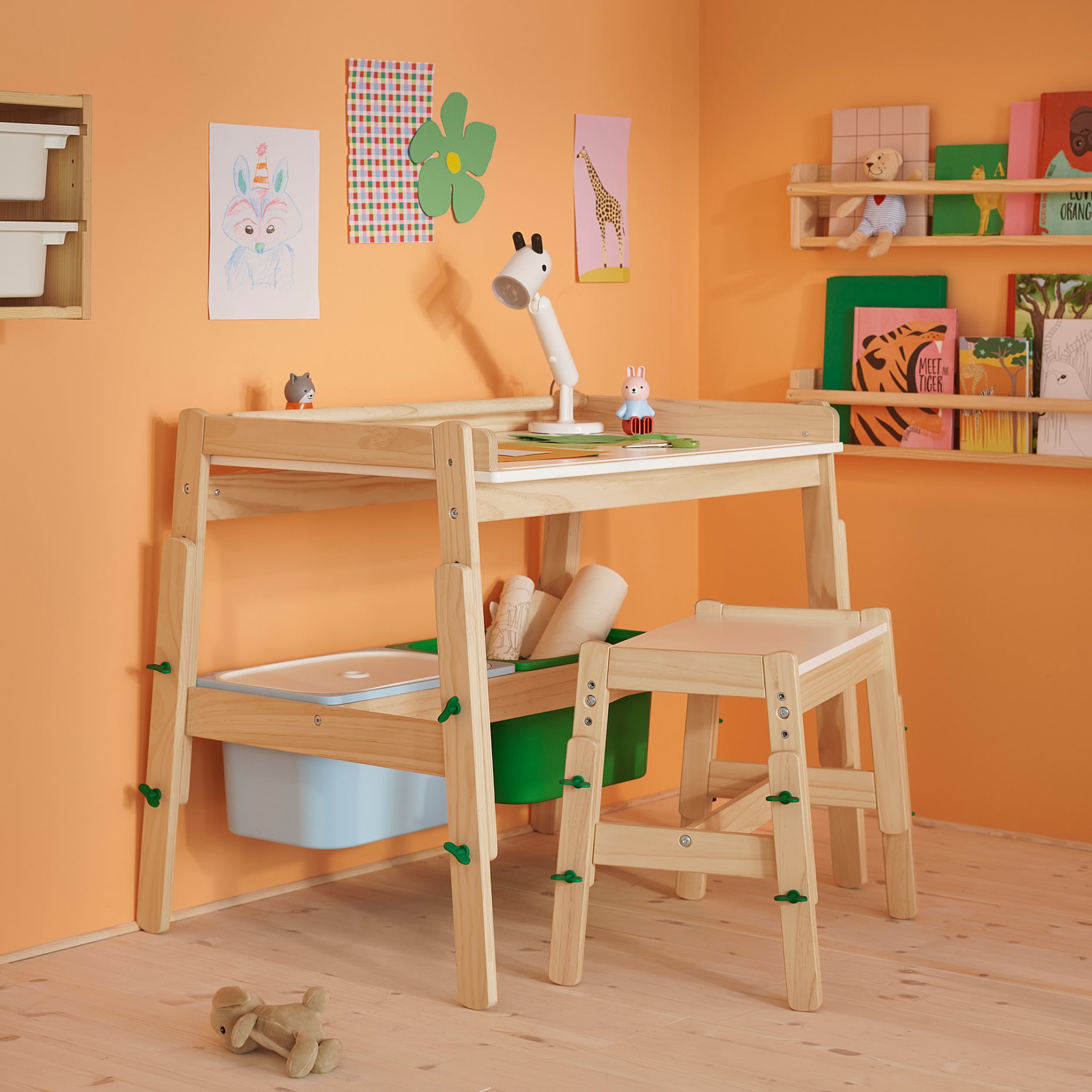 FLISAT, childrens bench, height adjustable, 906.091.78