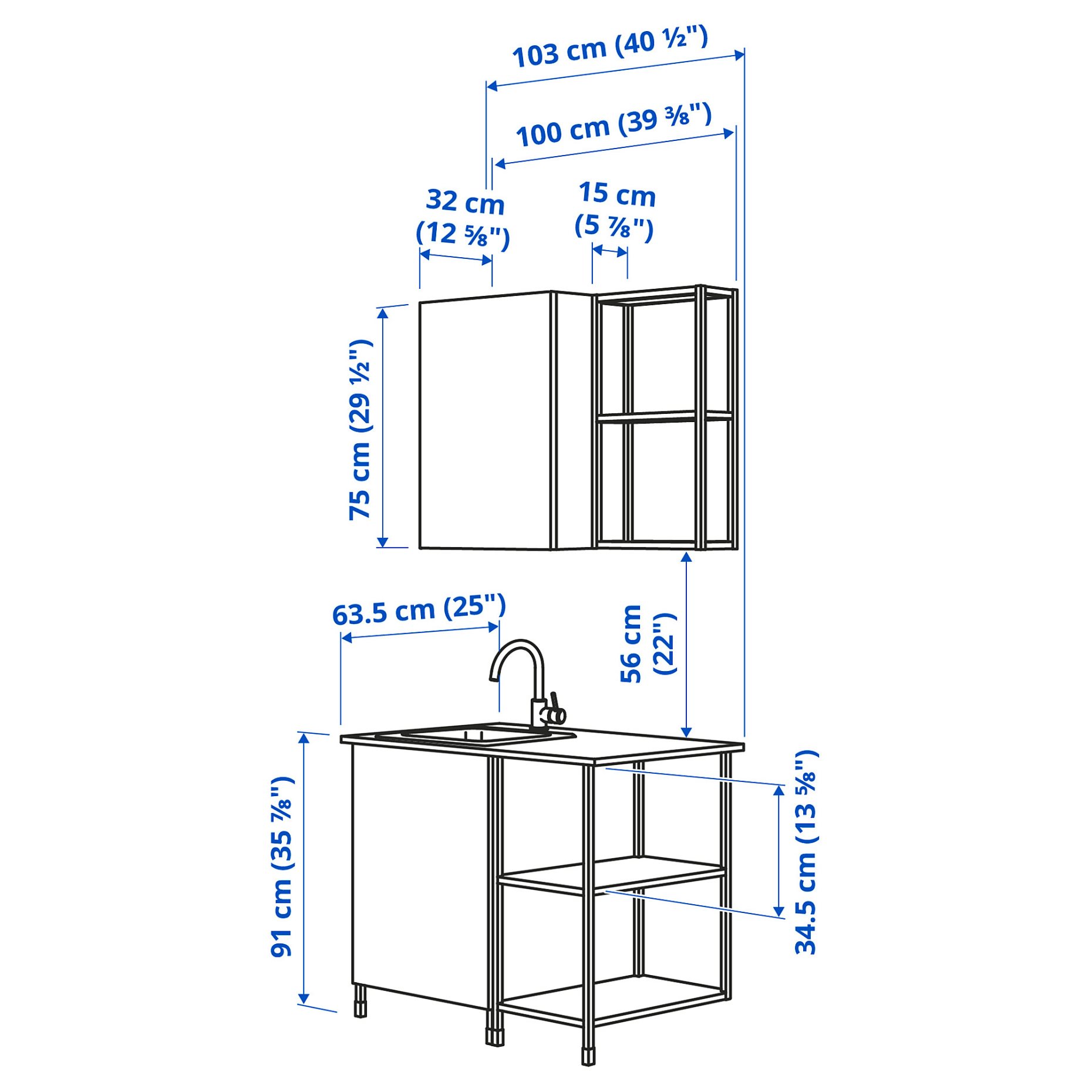 ENHET, κουζίνα, 993.368.95