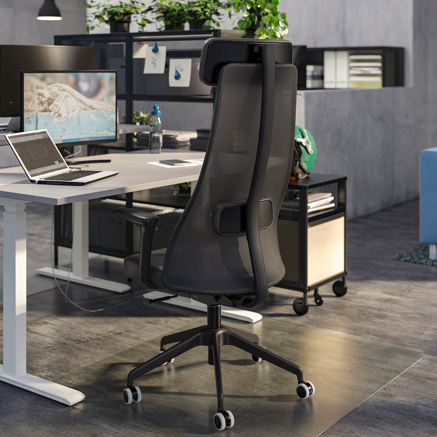 RODULF, desk sit/stand, 140x80 cm, 993.963.23