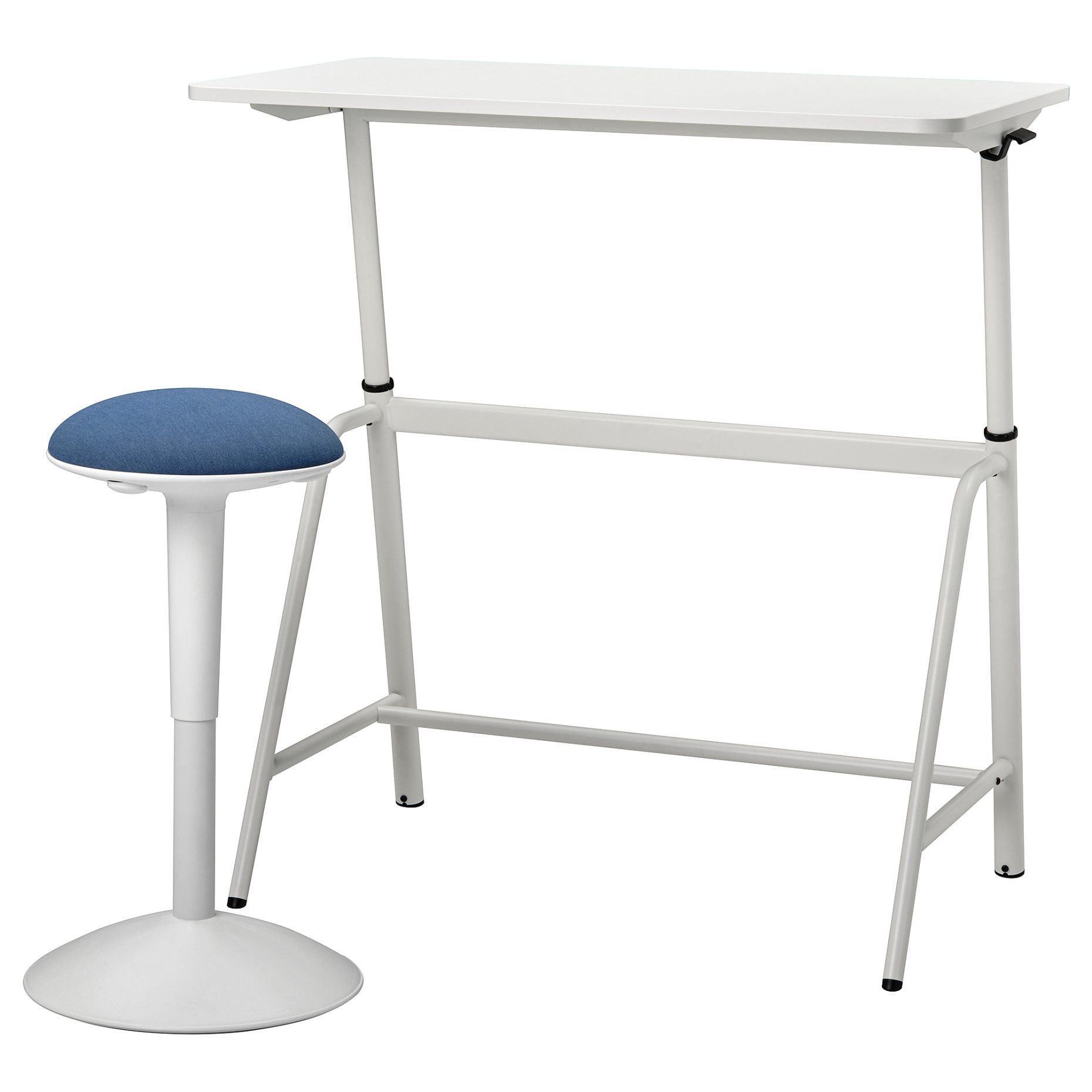 GLADHOJDEN/NILSERIK, desk+sit/stand support, 995.012.01