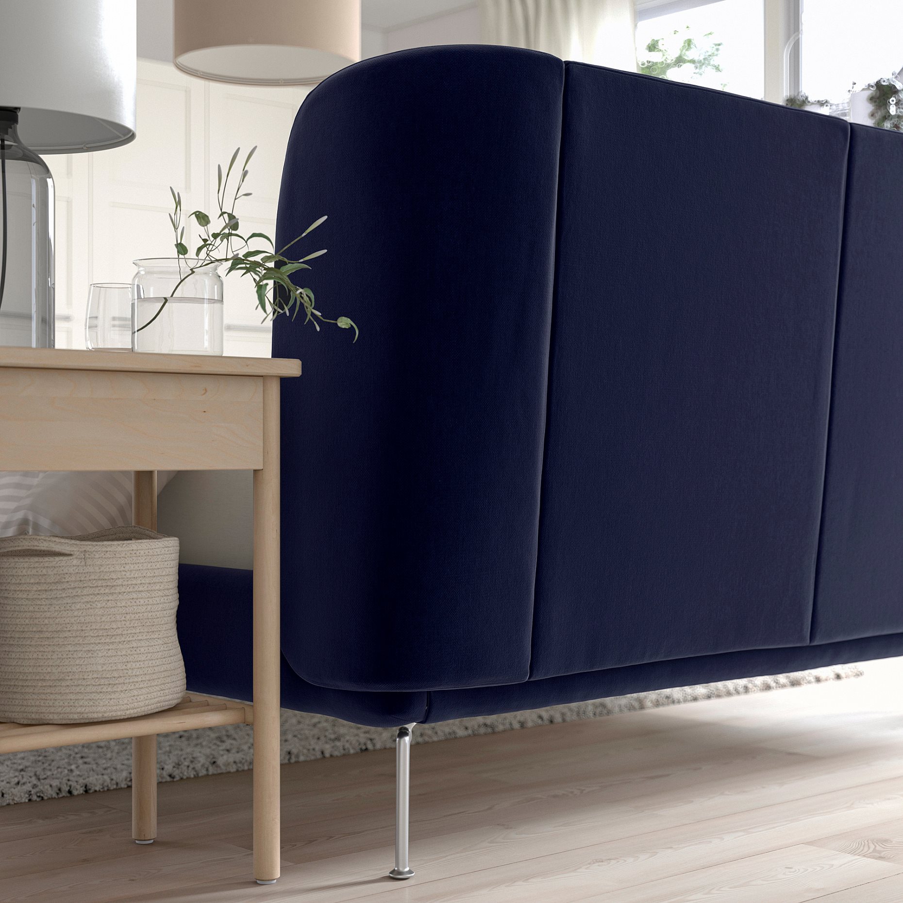 TUFJORD, upholstered bed frame, 140x200 cm, 995.552.94