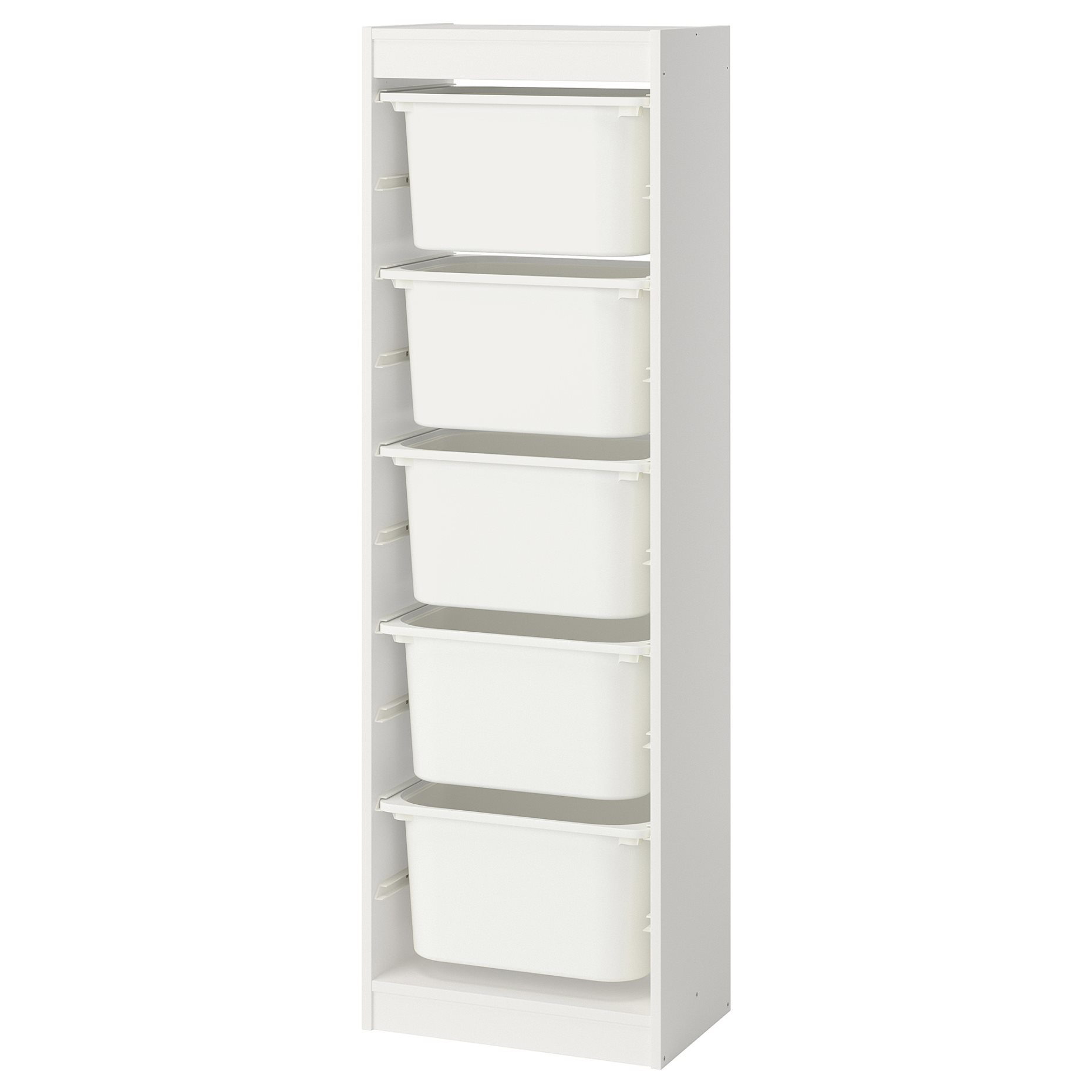 TROFAST, storage combination with boxes, 46x30x145 cm, 995.754.71