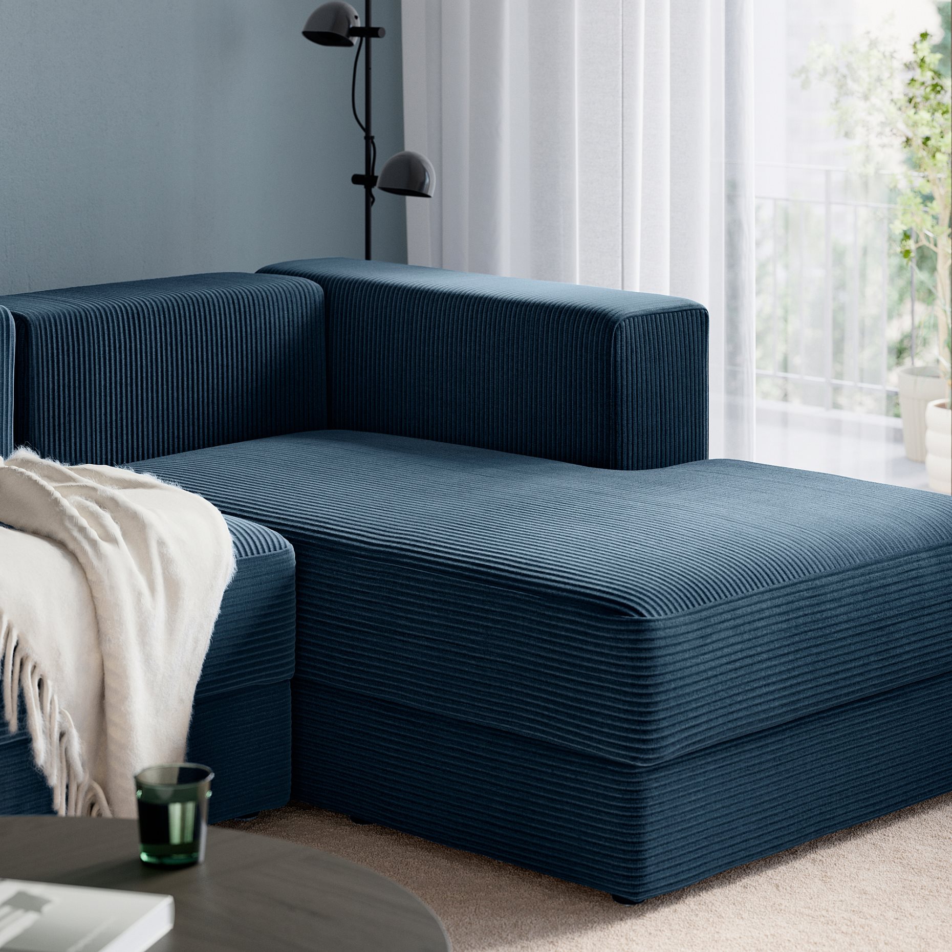 JÄTTEBO, chaise longue modules, 996.077.35