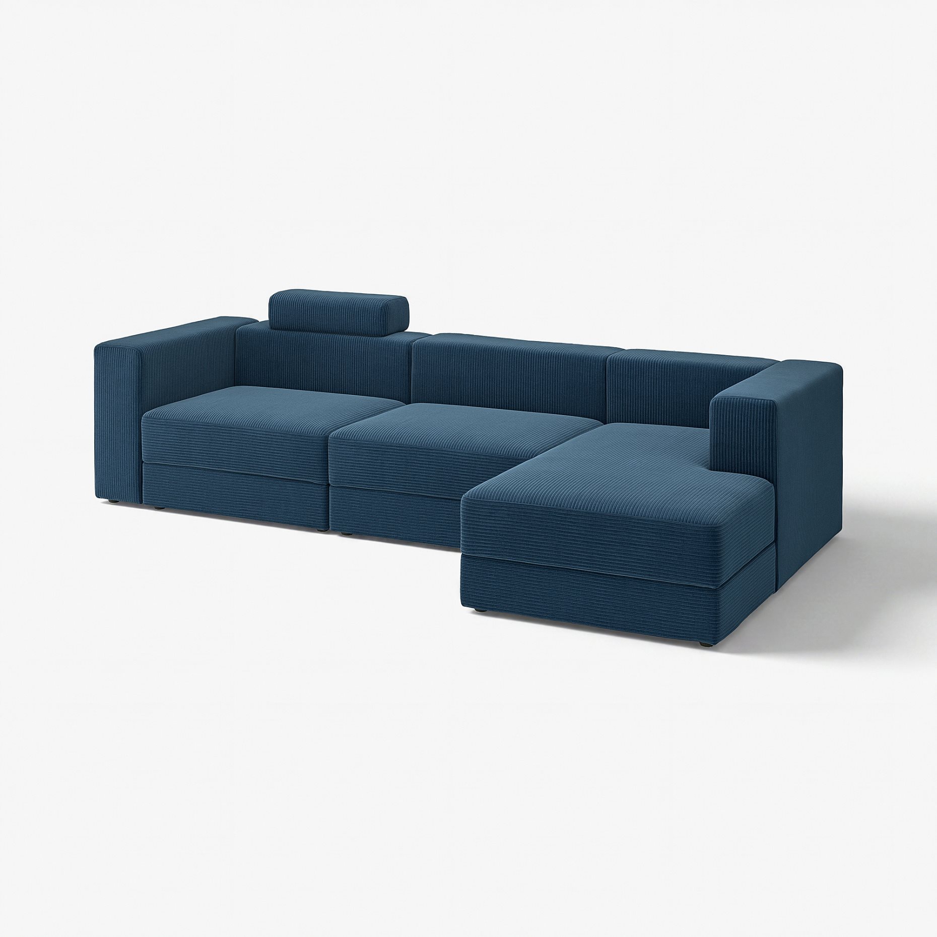 JÄTTEBO, 4-seat modular sofa with chaise longue/right with headrest, 996.083.39