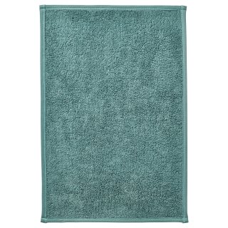 OSBYSJÖN bath mat, light grey-beige, 16x24