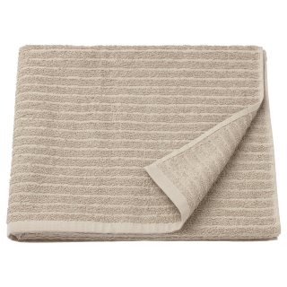 IKEA VÅGSJÖN - Asciugamano da bagno, 70 x 140 cm, grigio scuro