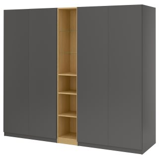 PAX/FORSAND wardrobe combination, 235x60x201 cm 19607353