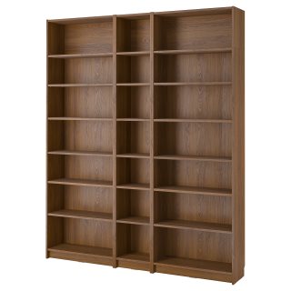 BILLY bookcase combination with height extension units, 200x28x237