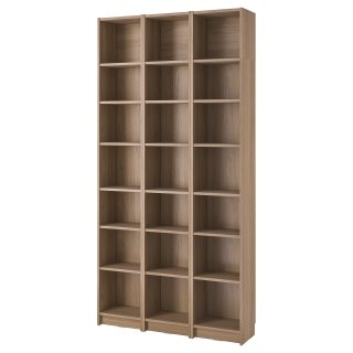 BILLY bookcase combination with height extension units, 120x28x237 cm ...