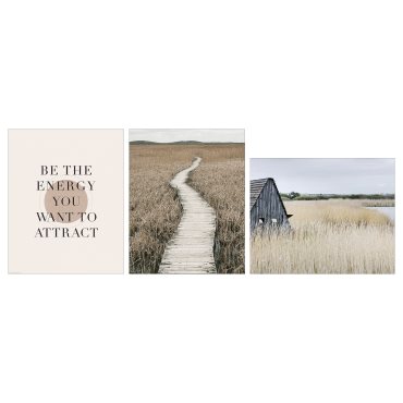 BILD, poster/Be the energy/3 pack, 40x50 cm, 005.606.90