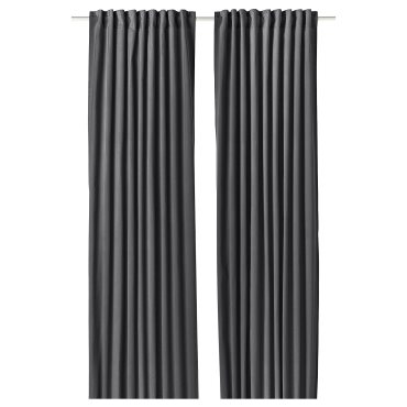 SANELA, curtains 1 pair, 140x300 cm, 005.914.13