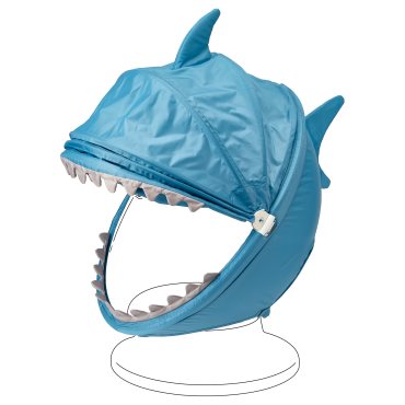 IKEAPSLÖMSK, slipcover for childrens swivel armchrair, 006.092.34