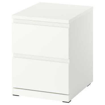 STORKLINTA, bedside table with 2 drawers, 40x50x53 cm, 006.314.14