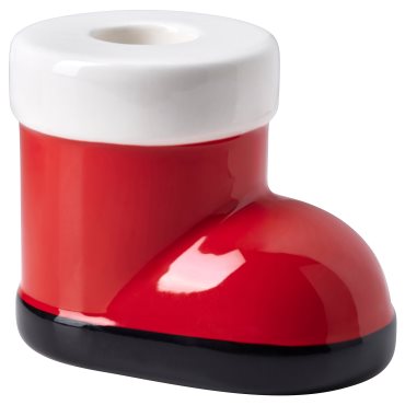 VINTERFINT, candlestick/Santa boot, 7 cm, 006.354.12
